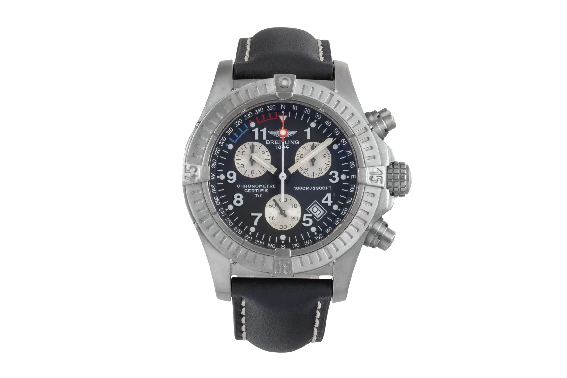 Breitling Avenger chronograph titanium quartz men's watch E73360  [2501213]