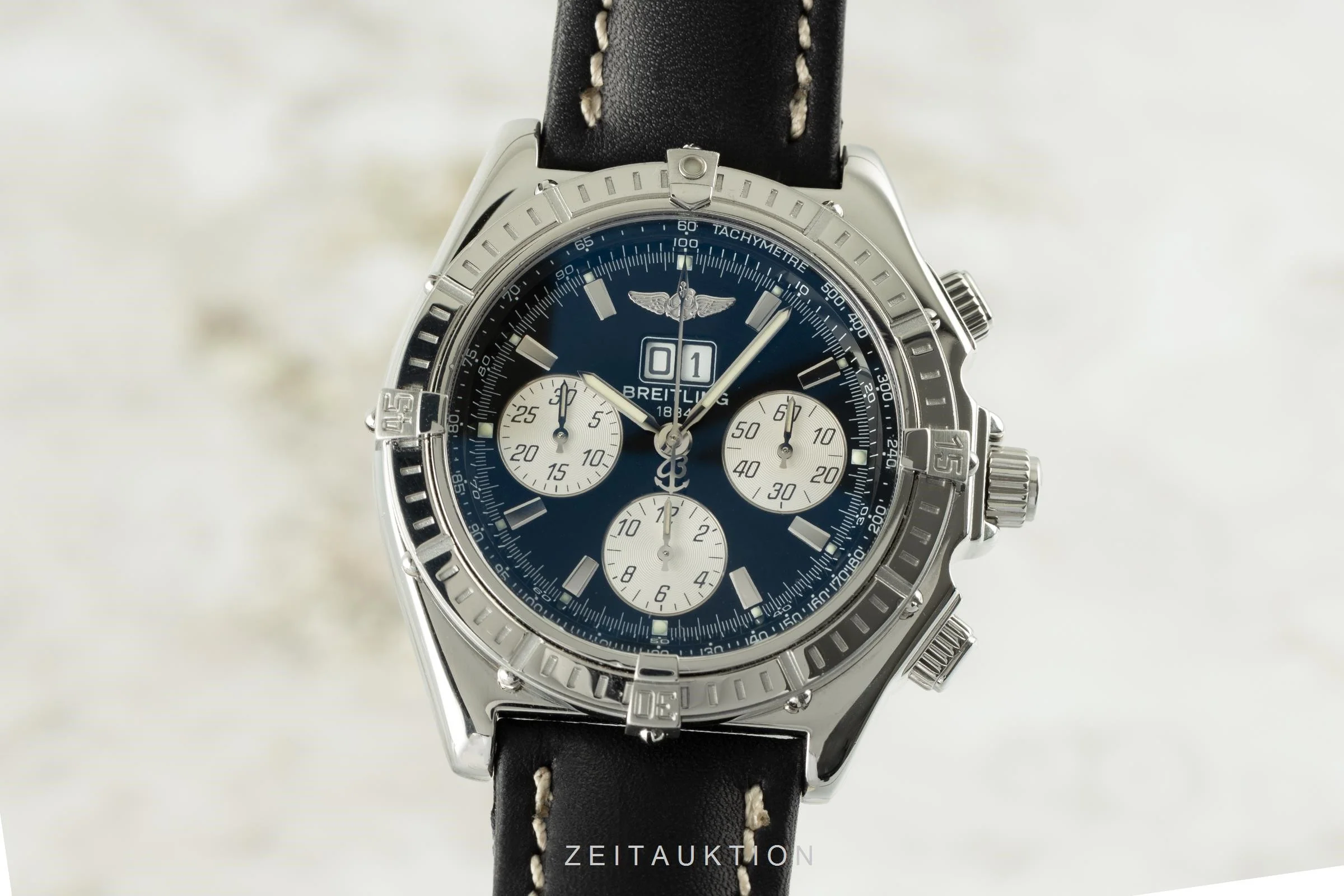 Breitling Crosswind chronograph steel automatic men's watch A44355  [2104700]