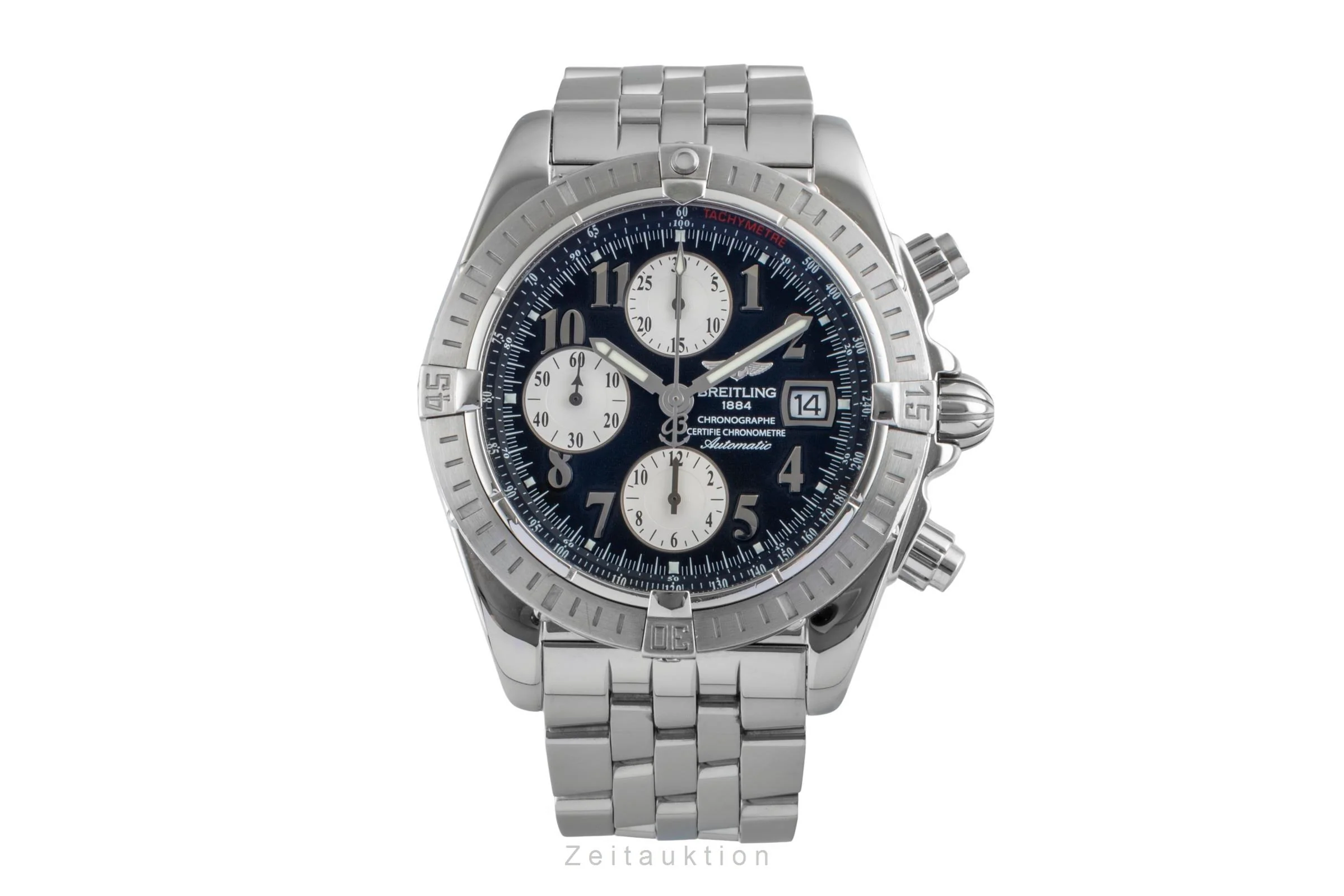 Breitling Evolution chronograph steel automatic men's watch A1335611/B721  [2506976] - Image 5