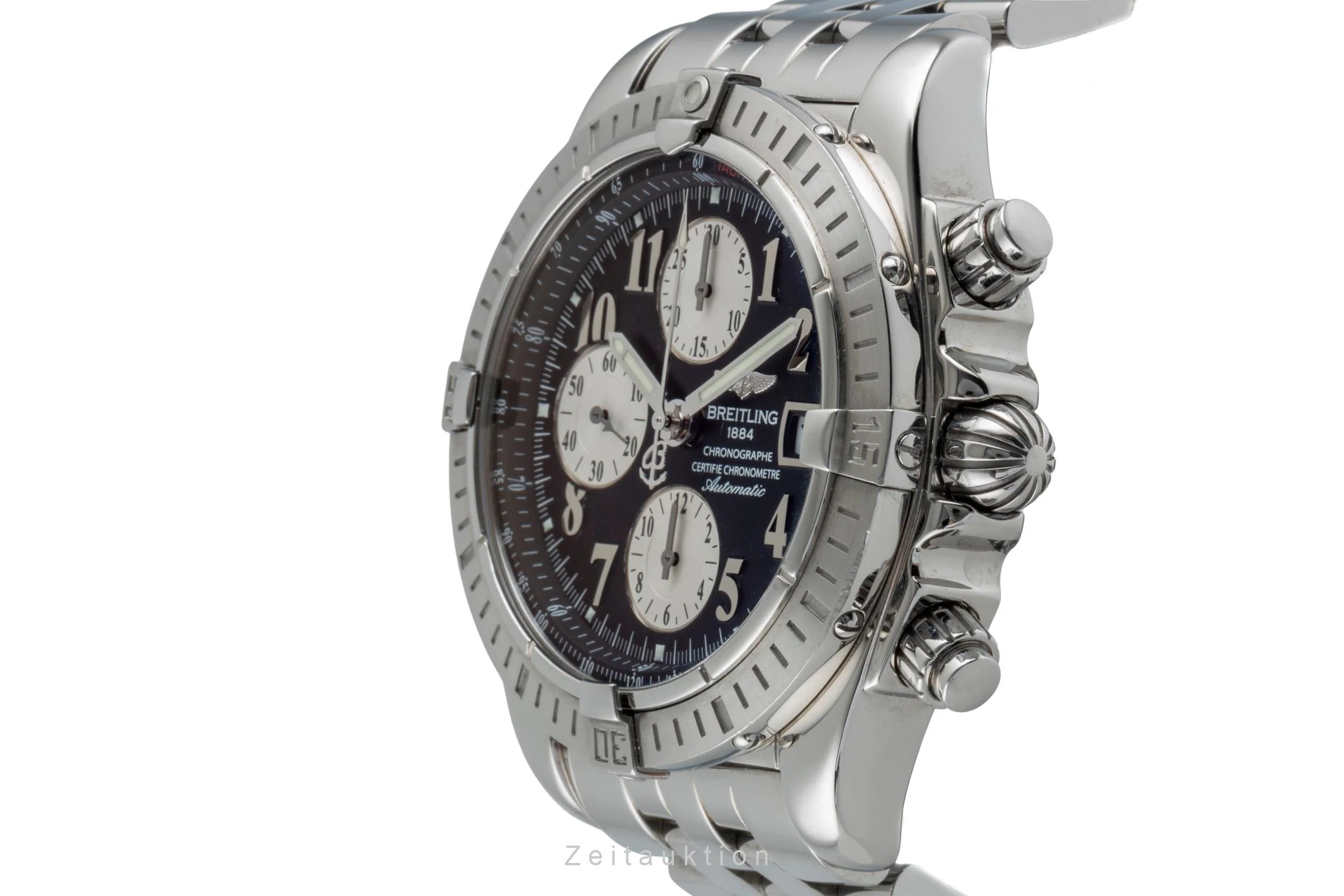 Breitling Evolution chronograph steel automatic men's watch A1335611/B721  [2506976] - Image 7