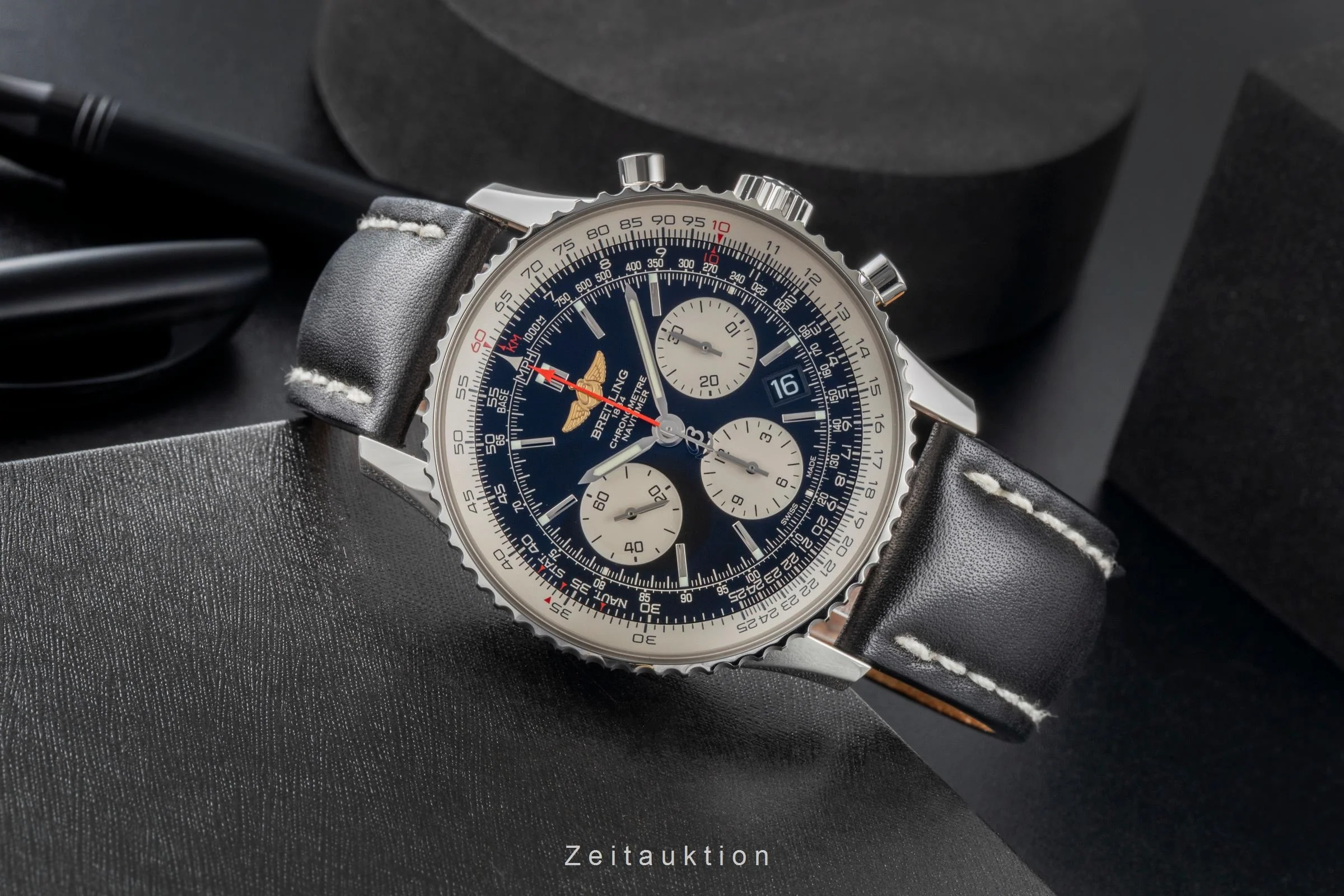Breitling Navitimer 01 chronograph steel automatic men's watch AB012012/BB01 LP: 9300EUR  [2600131] - Image 3