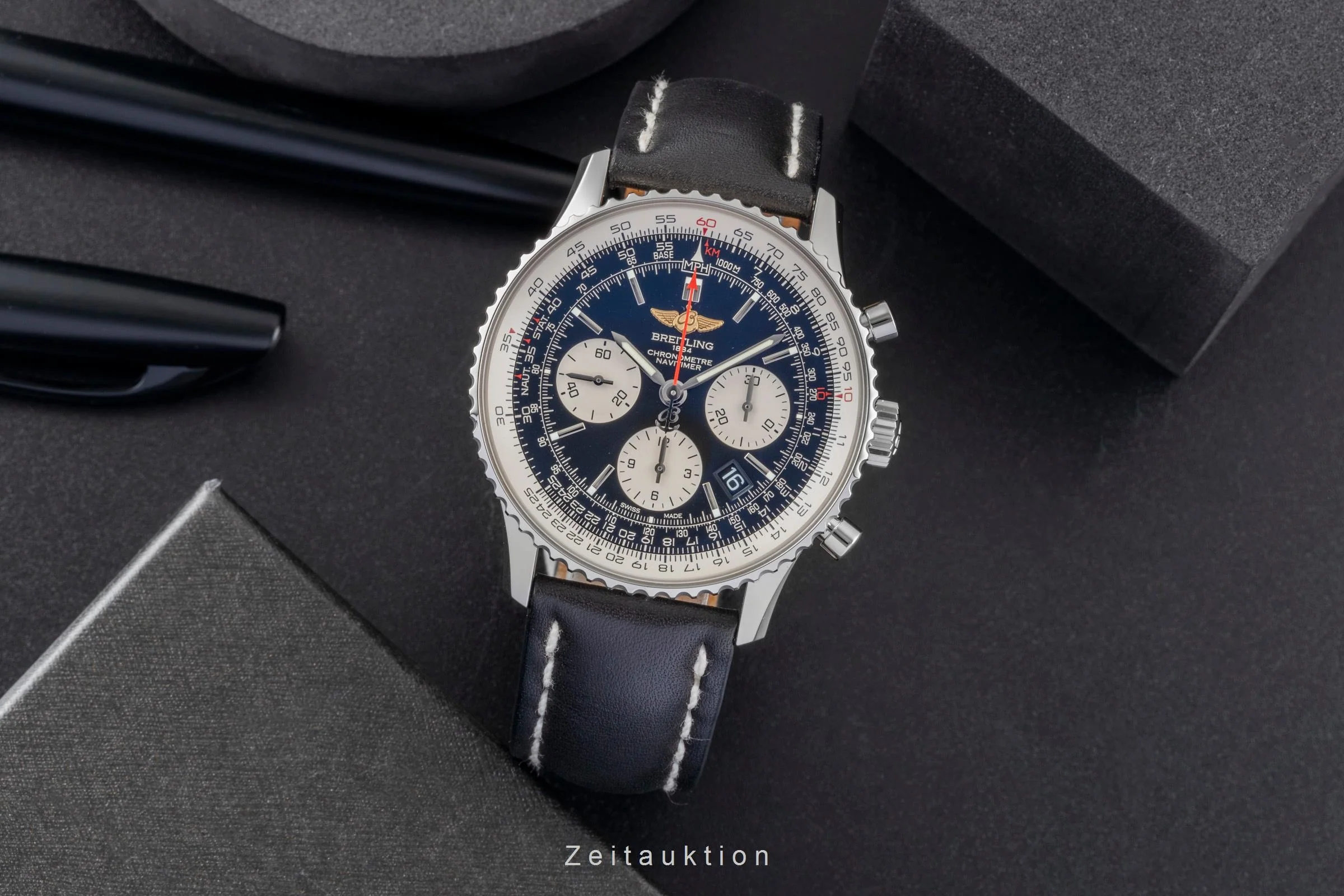 Breitling Navitimer 01 chronograph steel automatic men's watch AB012012/BB01 LP: 9300EUR  [2600131] - Image 4