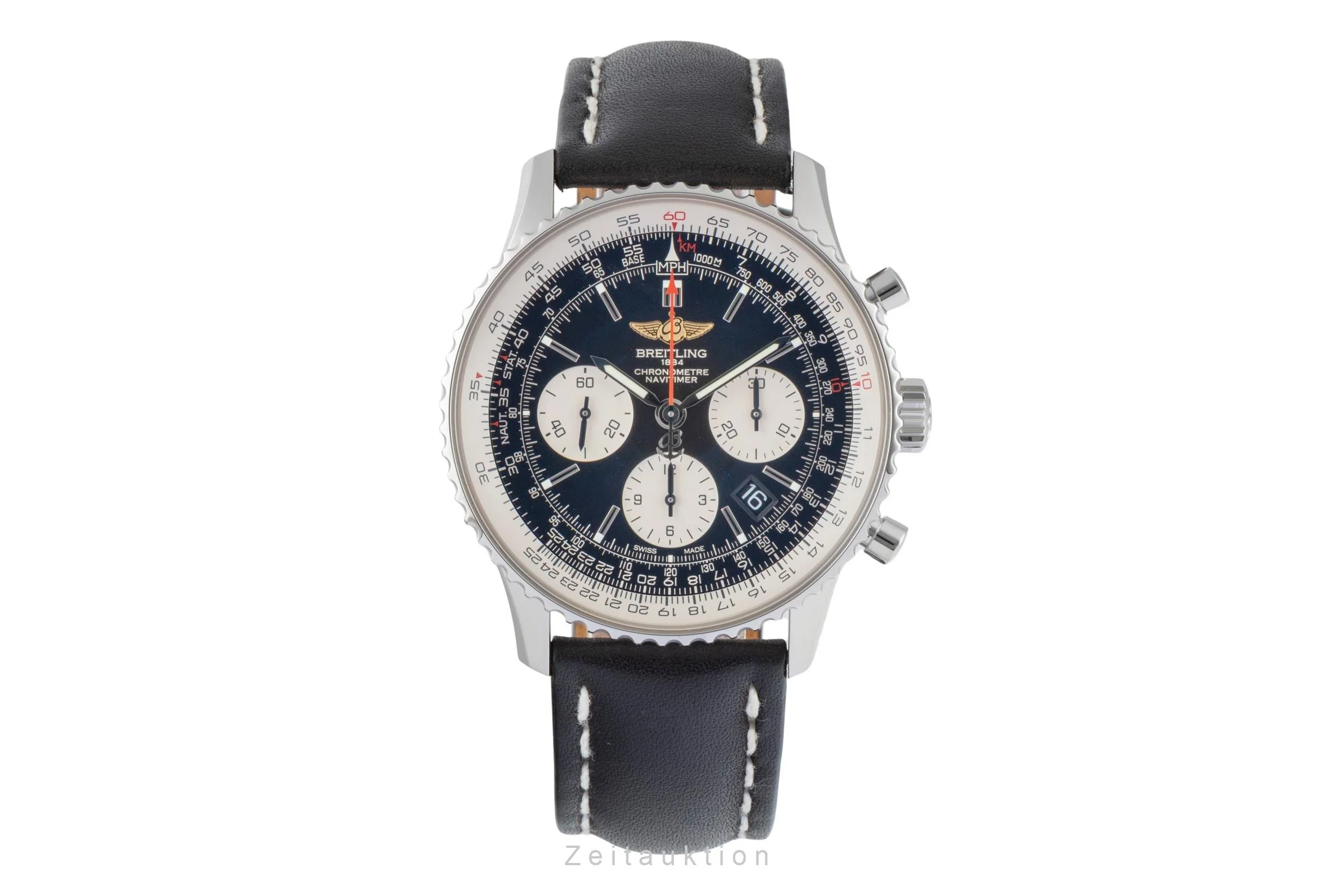 Breitling Navitimer 01 chronograph steel automatic men's watch AB012012/BB01 LP: 9300EUR  [2600131] - Image 5