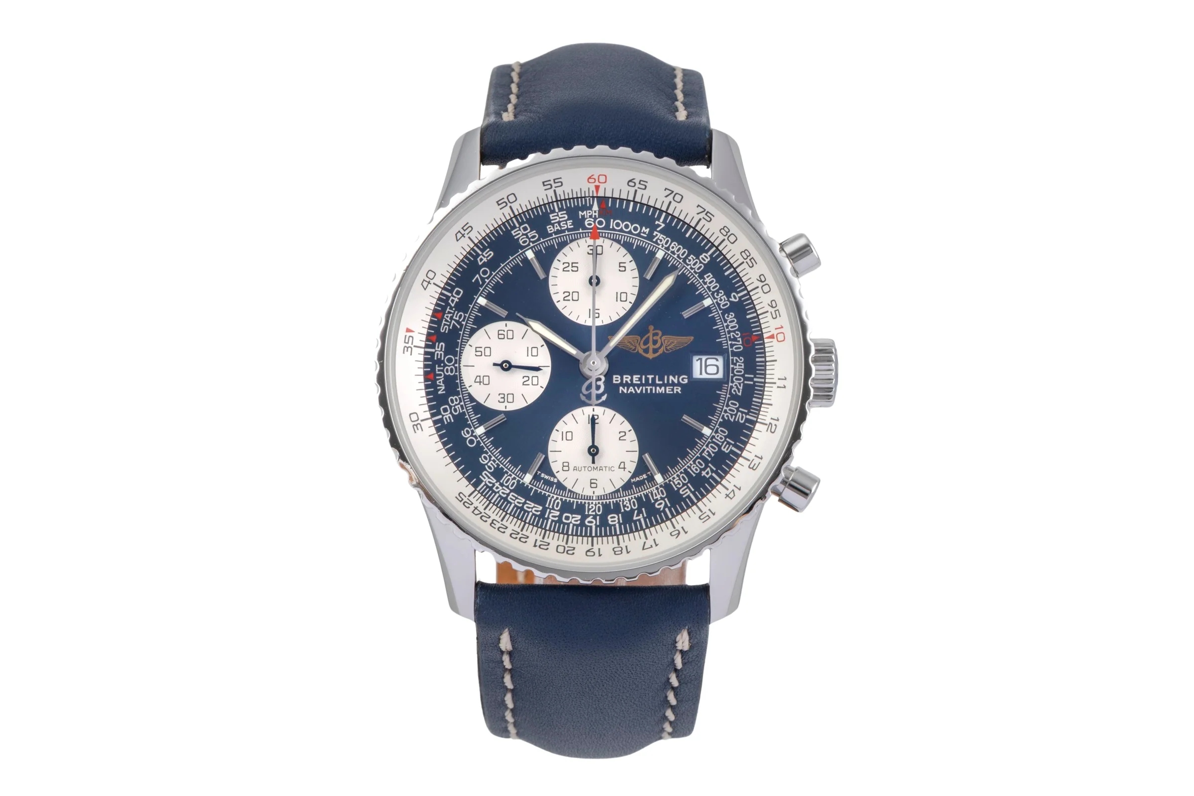 Breitling Navitimer chronograph steel automatic men's watch 13322  [2505815]