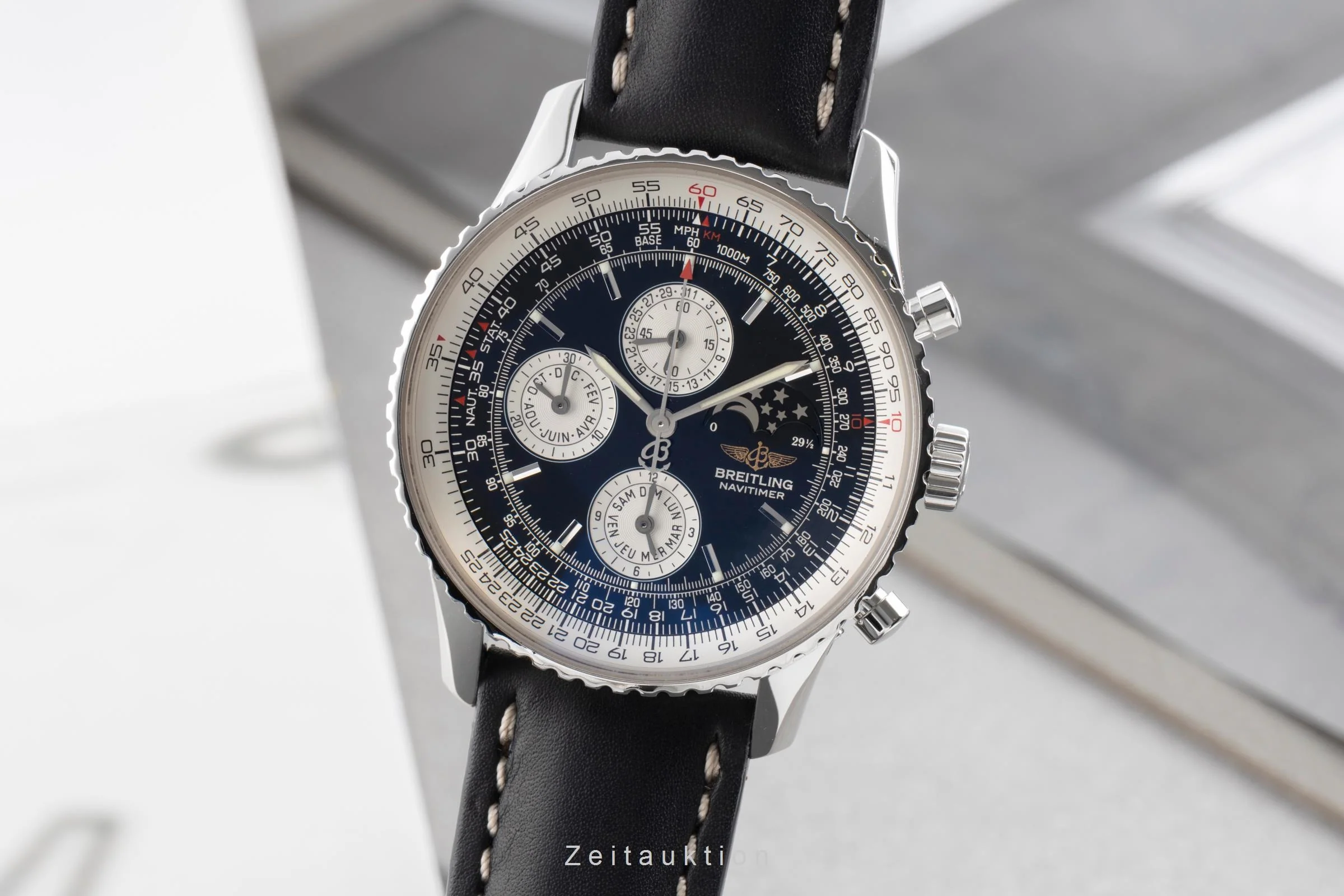 Breitling Navitimer chronograph steel automatic men's watch A19340  [2503936] - Image 2