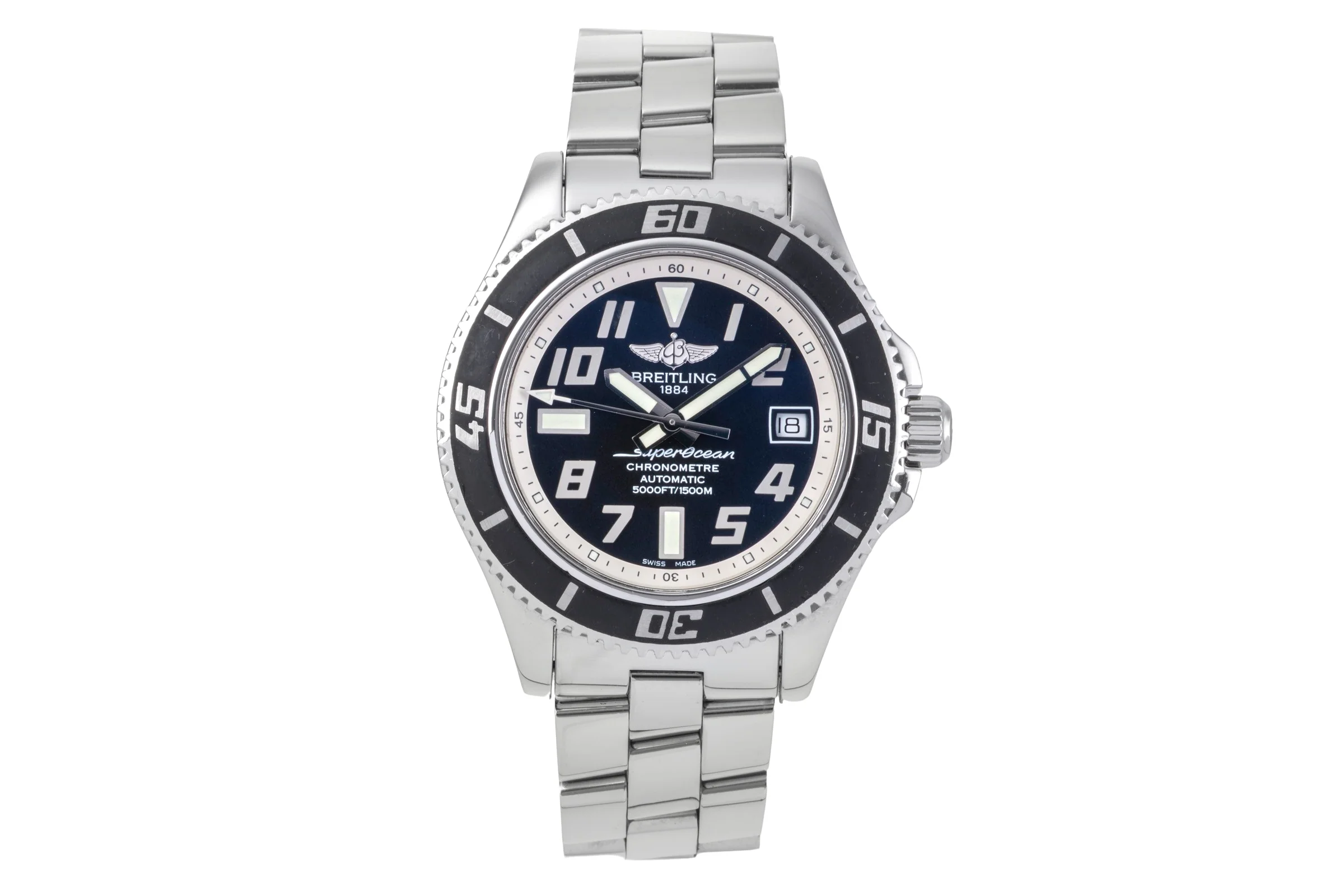 Breitling Superocean steel automatic men's watch A17364  [2506188]