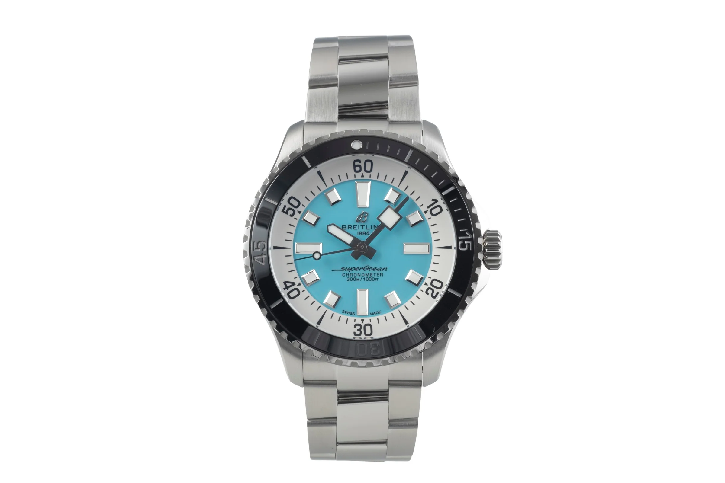 Breitling Superocean steel automatic men's watch A17376211L2A1 LP: 5350EUR  [2501244]