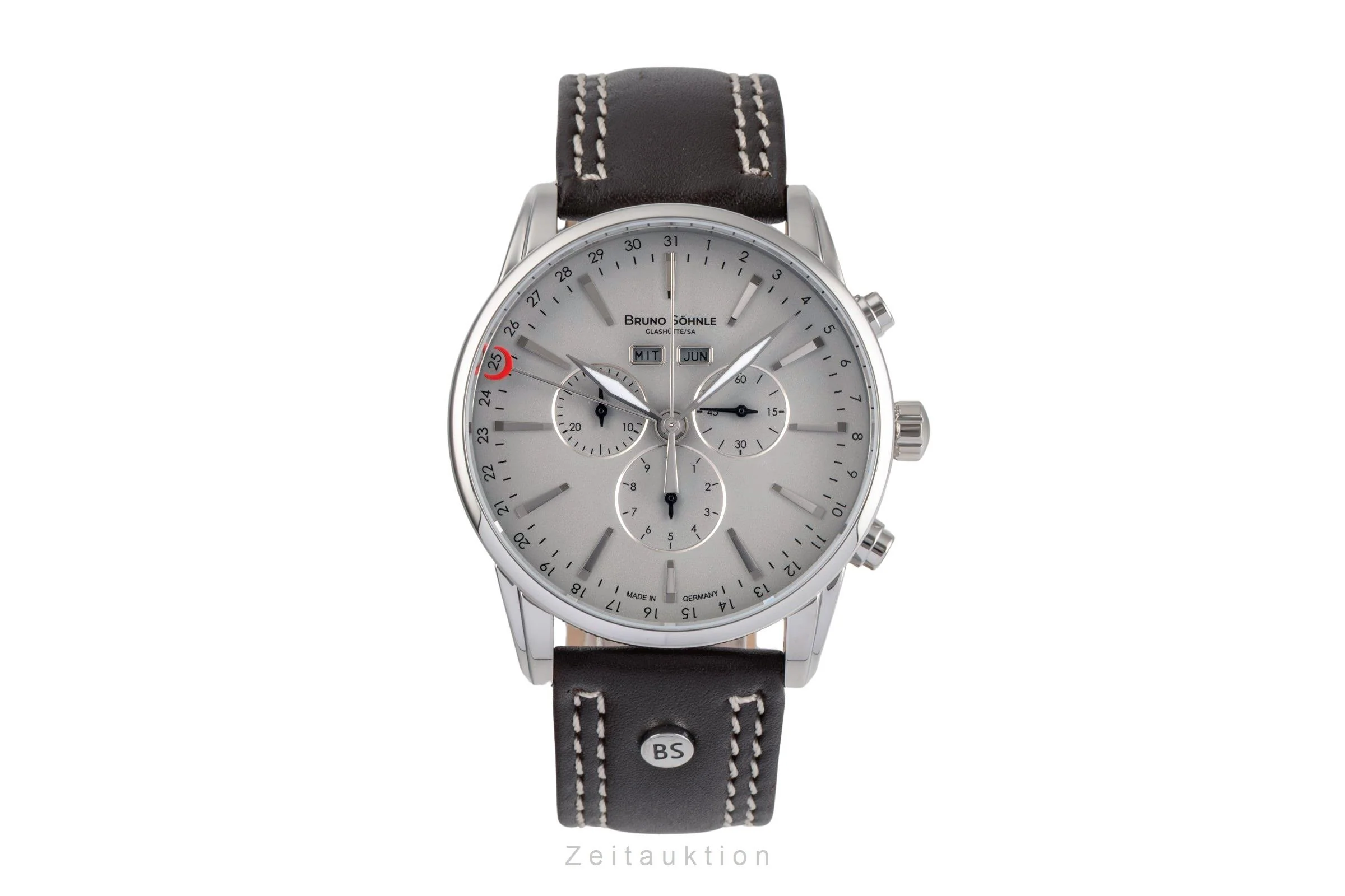 Bruno Söhnle Glashütte Atrium Chrono Limited chronograph steel quartz men's watch 17-13250-811 Limited  [2503444] - Image 5