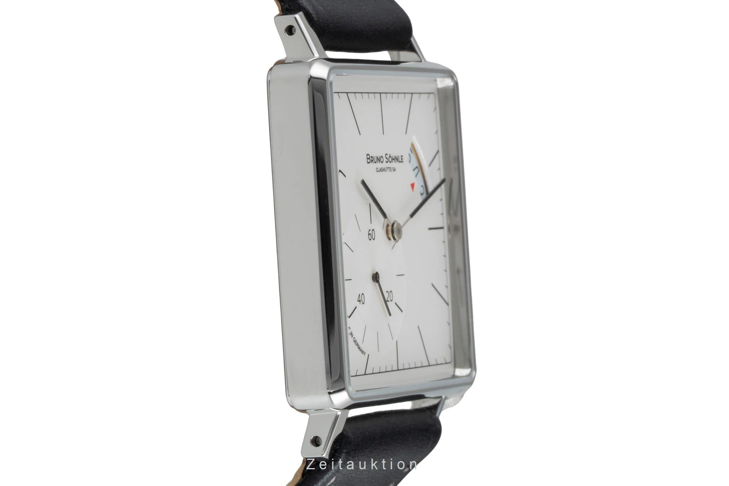 Bruno Söhnle Glashütte Rondo III Big steel quartz men's watch 17-13072-243  [2503430] - Image 8
