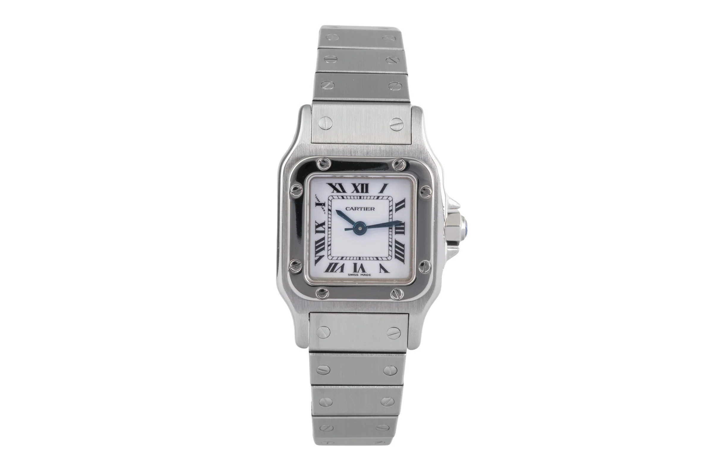 Cartier Santos steel automatic women's watch 0901  [2502518]