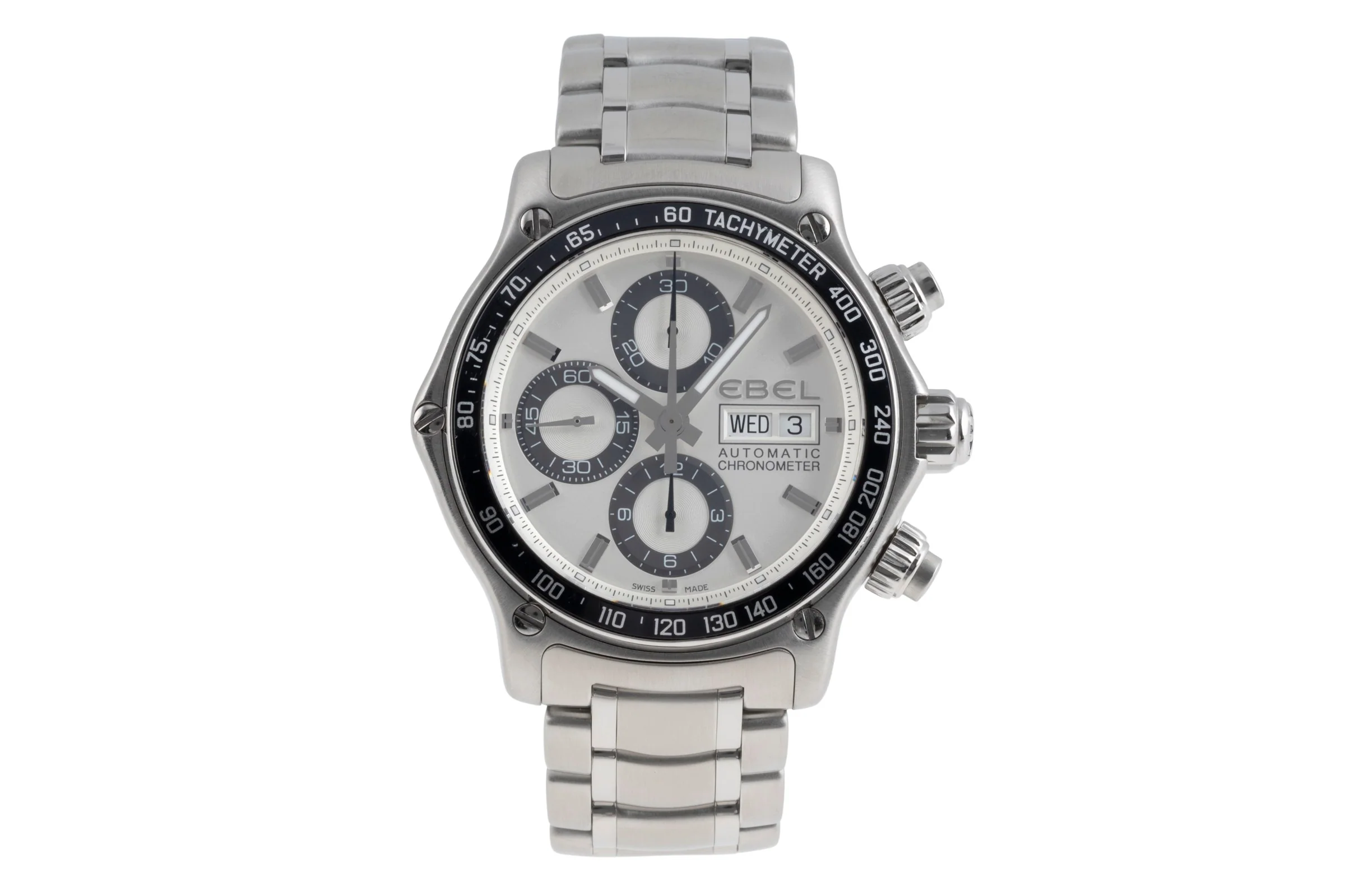 Ebel Discovery chronograph steel automatic men's watch E9750L62  [2502955]