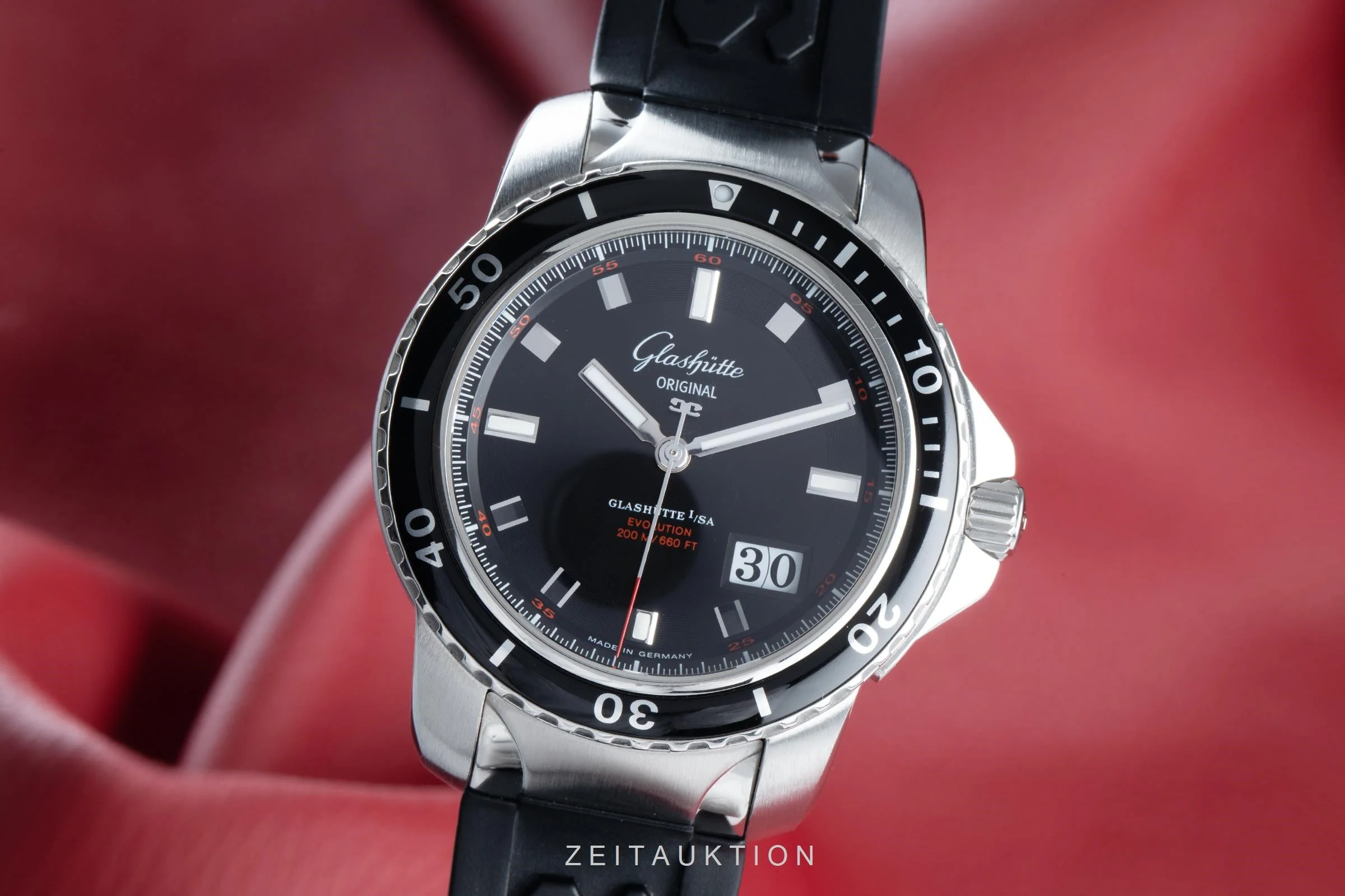 Glashütte Sport Evolution  steel automatic men's watch 39-42-43-03-04  [2103971]