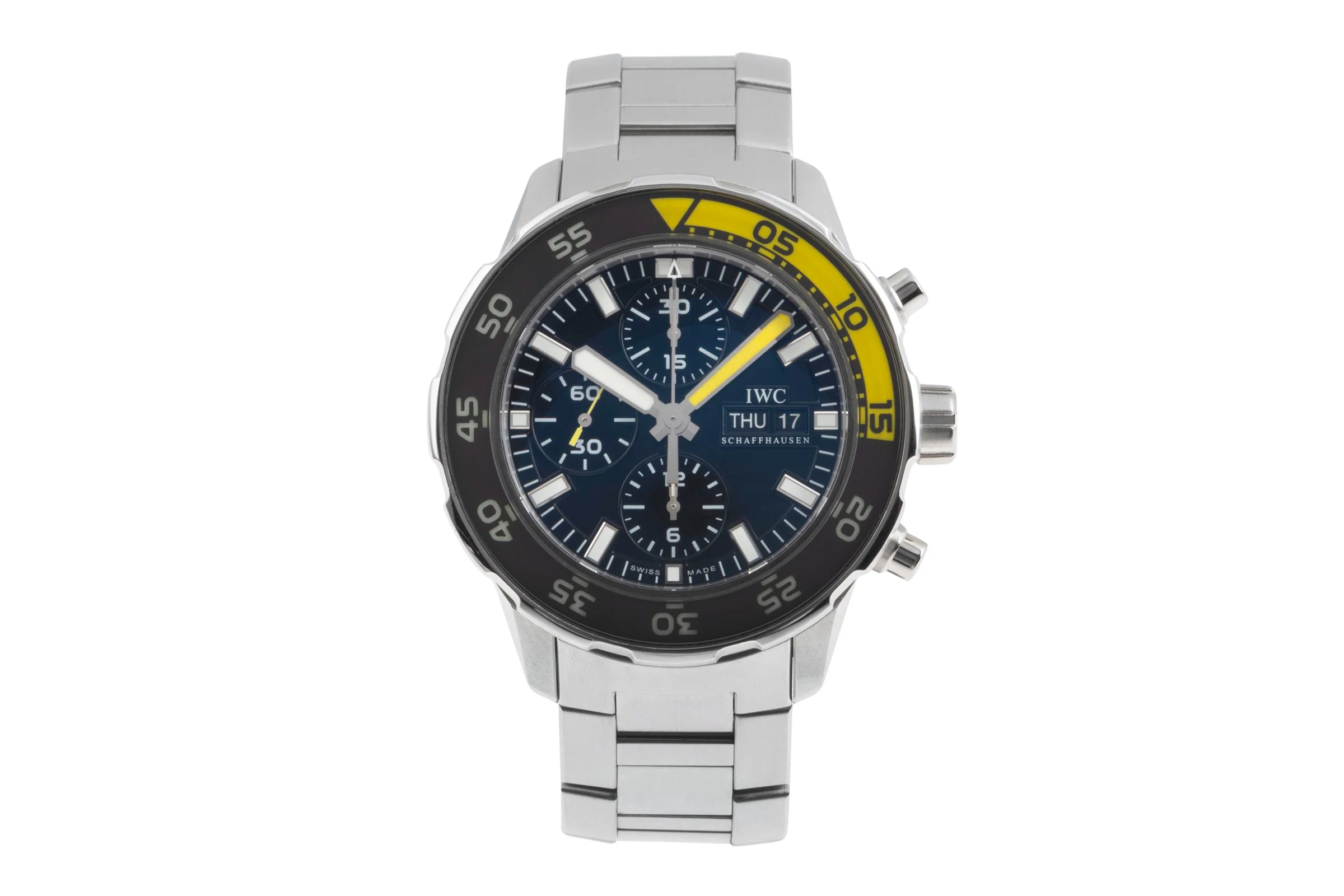 IWC Aquatimer chronograph steel automatic men's watch IW376708  [2505230]