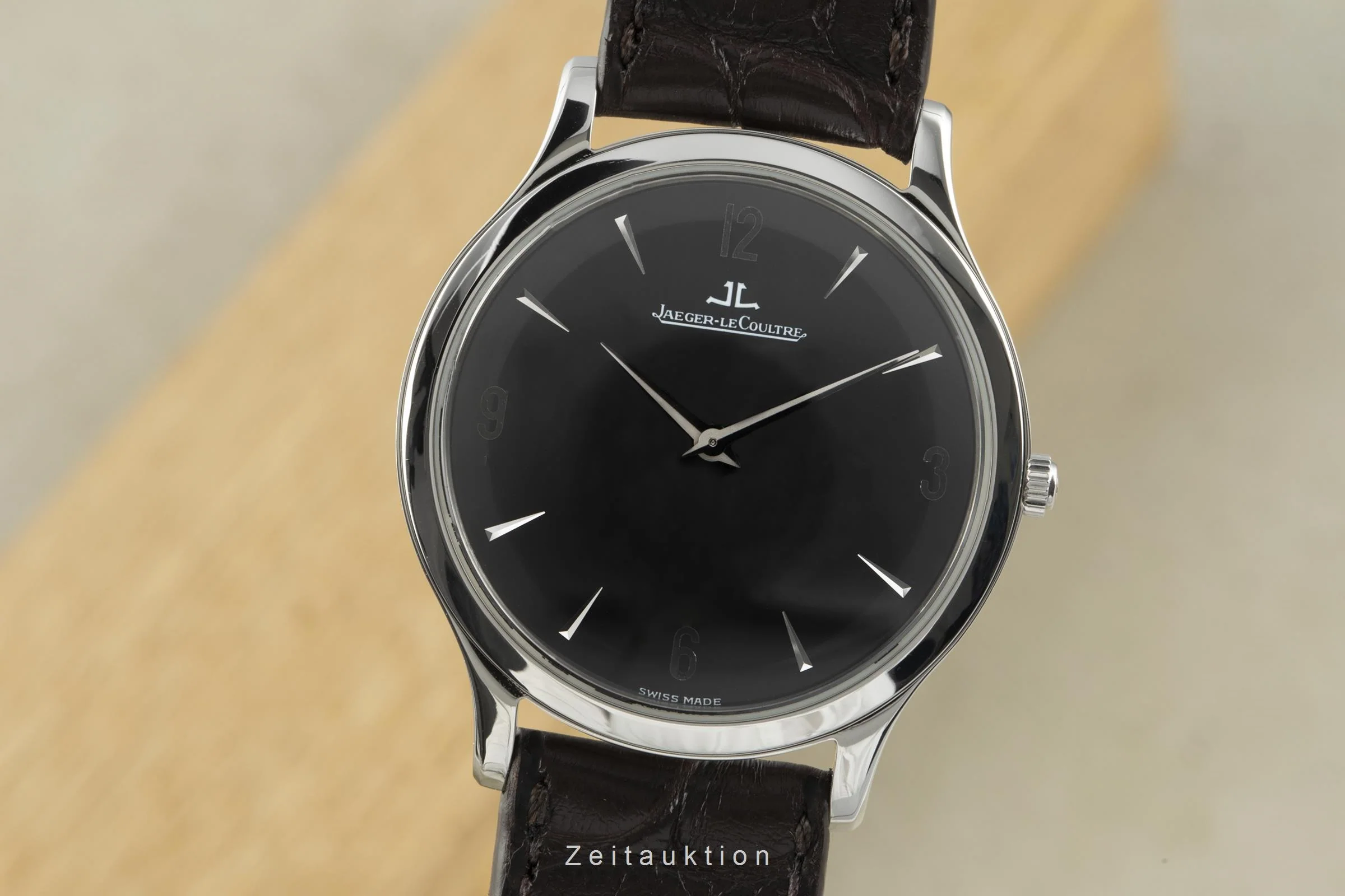 Jaeger LeCoultre Master Control steel manual winding men's watch 145.8.79.S LP: 6950EUR  [2108938]
