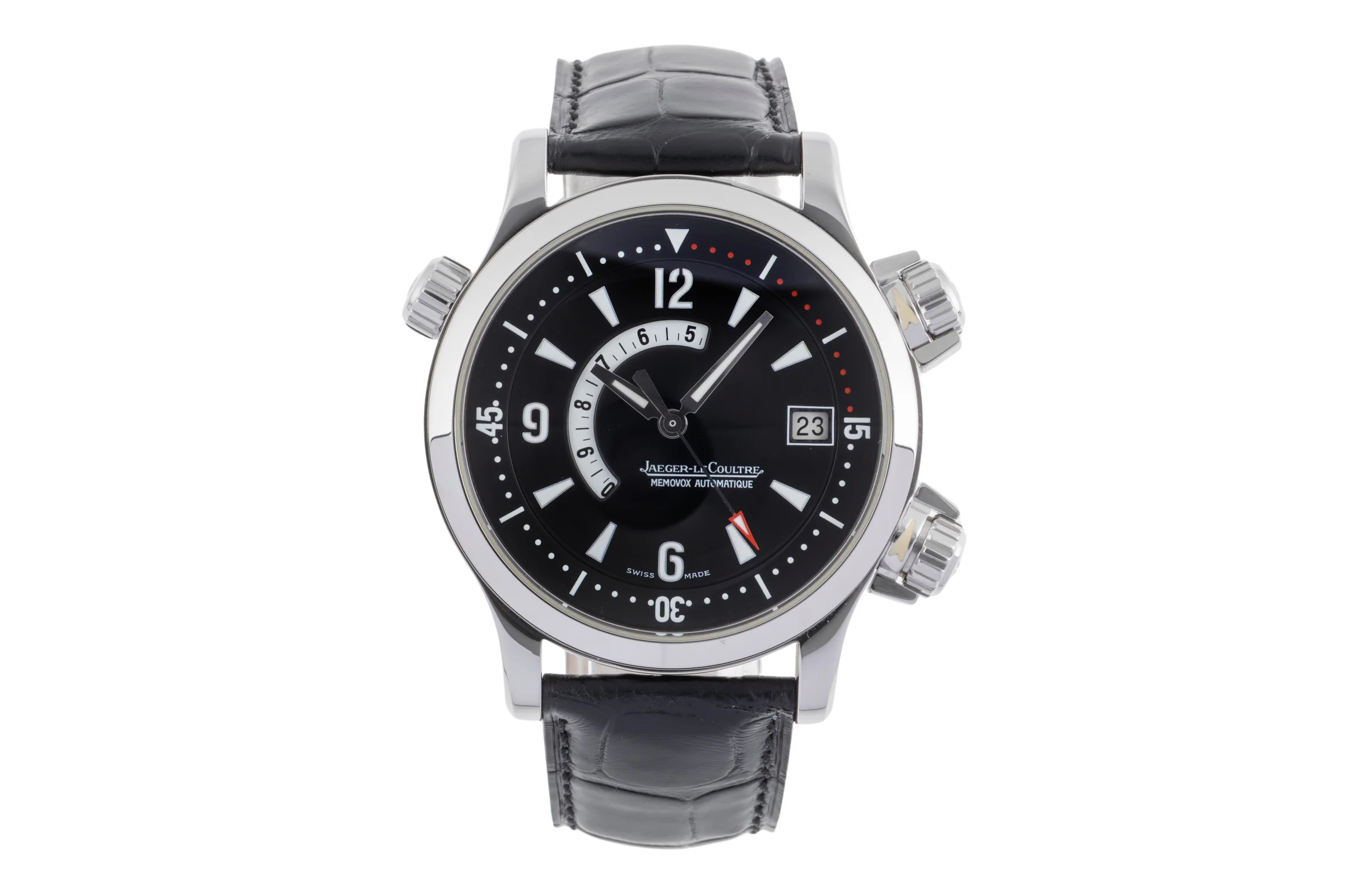 Jaeger LeCoultre Memovox steel automatic men's watch Q1708470   146.8.97 LP: 15400EUR  [2502400]