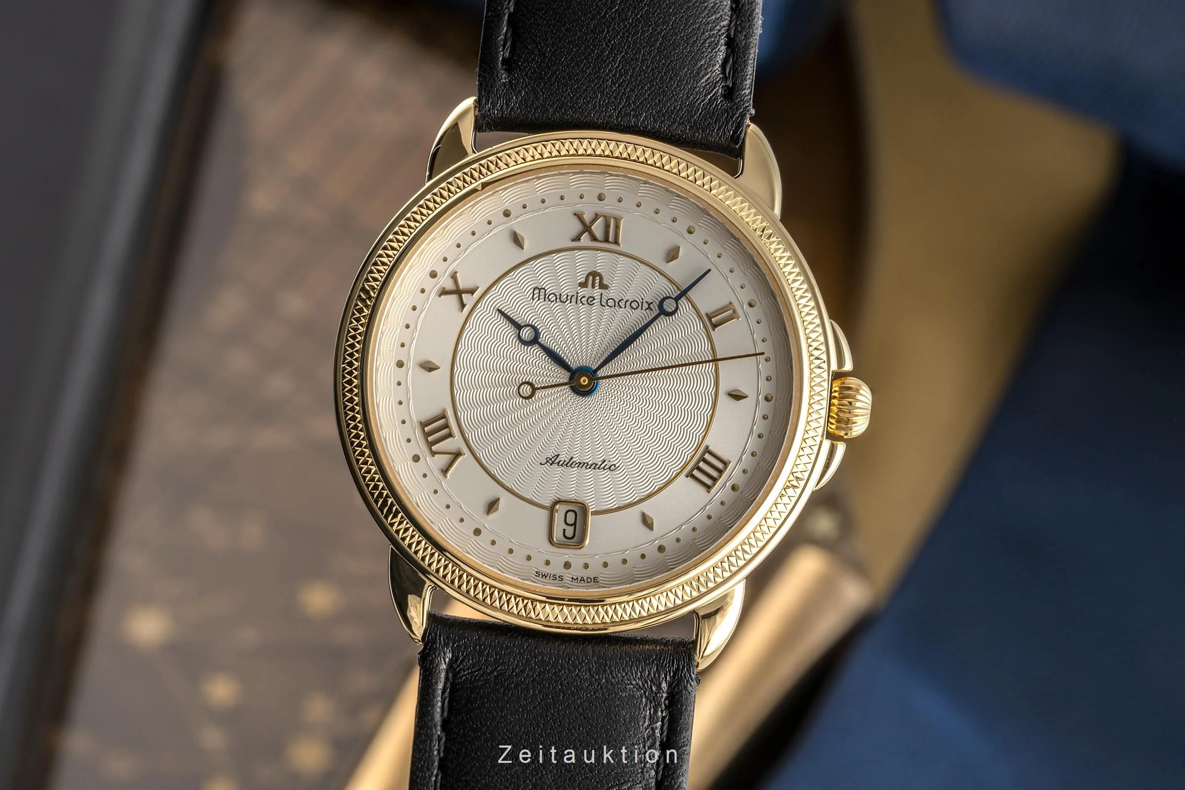 Maurice Lacroix Classic Serie 18 ct gold automatic men's watch 11609  [2304655]