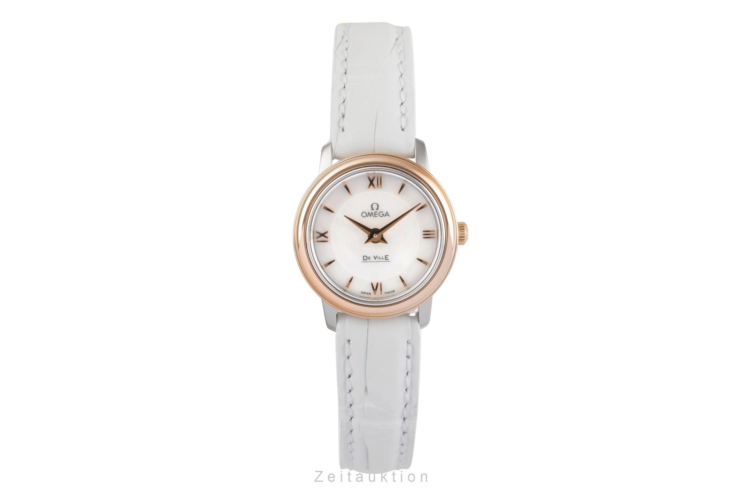 Omega De Ville steel / gold quartz women's watch 424.20.24.60.05.002 LP: 5500EUR  [2503631] - Image 5