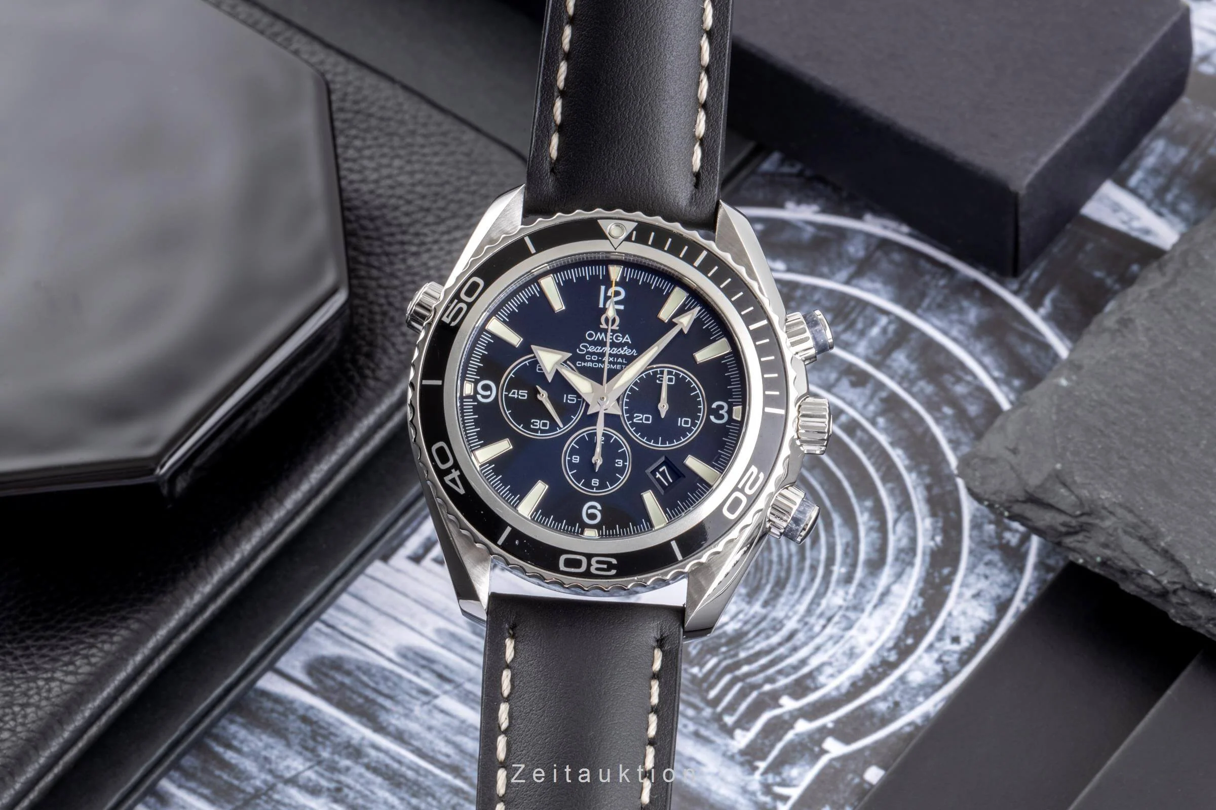 Omega Seamaster chronograph steel automatic men's watch 2210.50.00  [2405199]