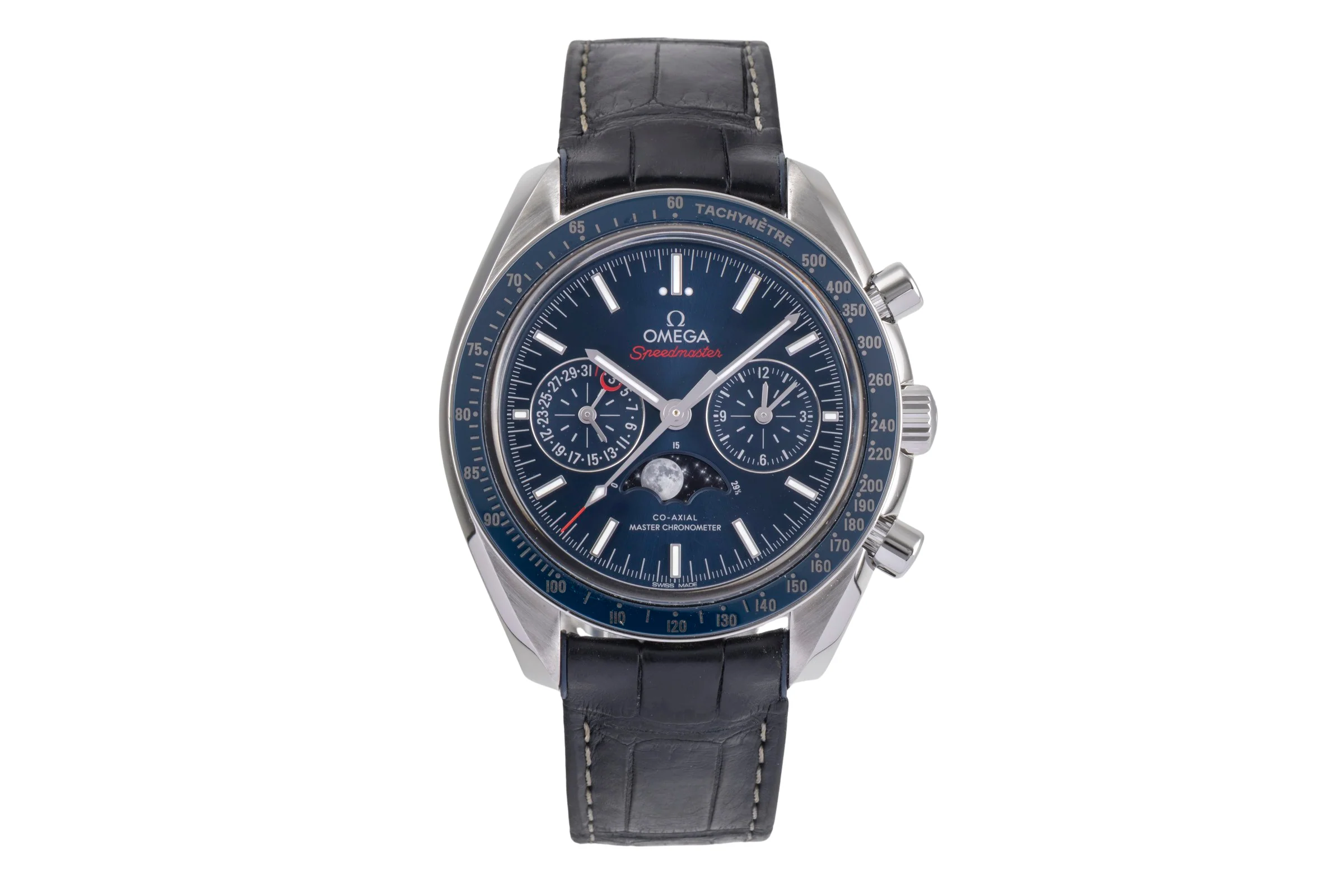 Omega Speedmaster chronograph steel automatic men's watch 304.33.44.52.03.001 LP: 12200EUR  [2505261]