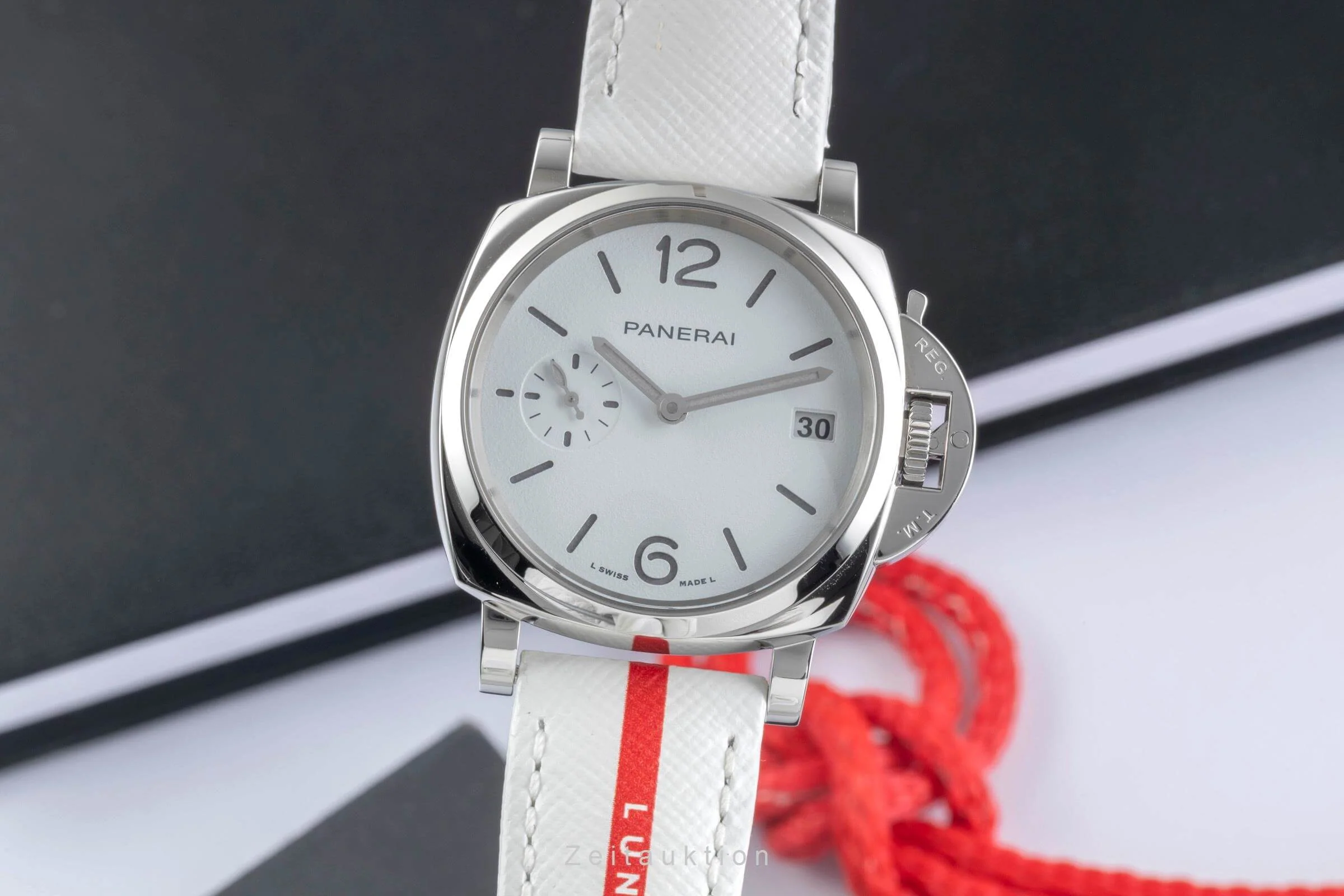 Panerai Luminor Due Luna steel automatic women's watch PAM01306  [2406603]