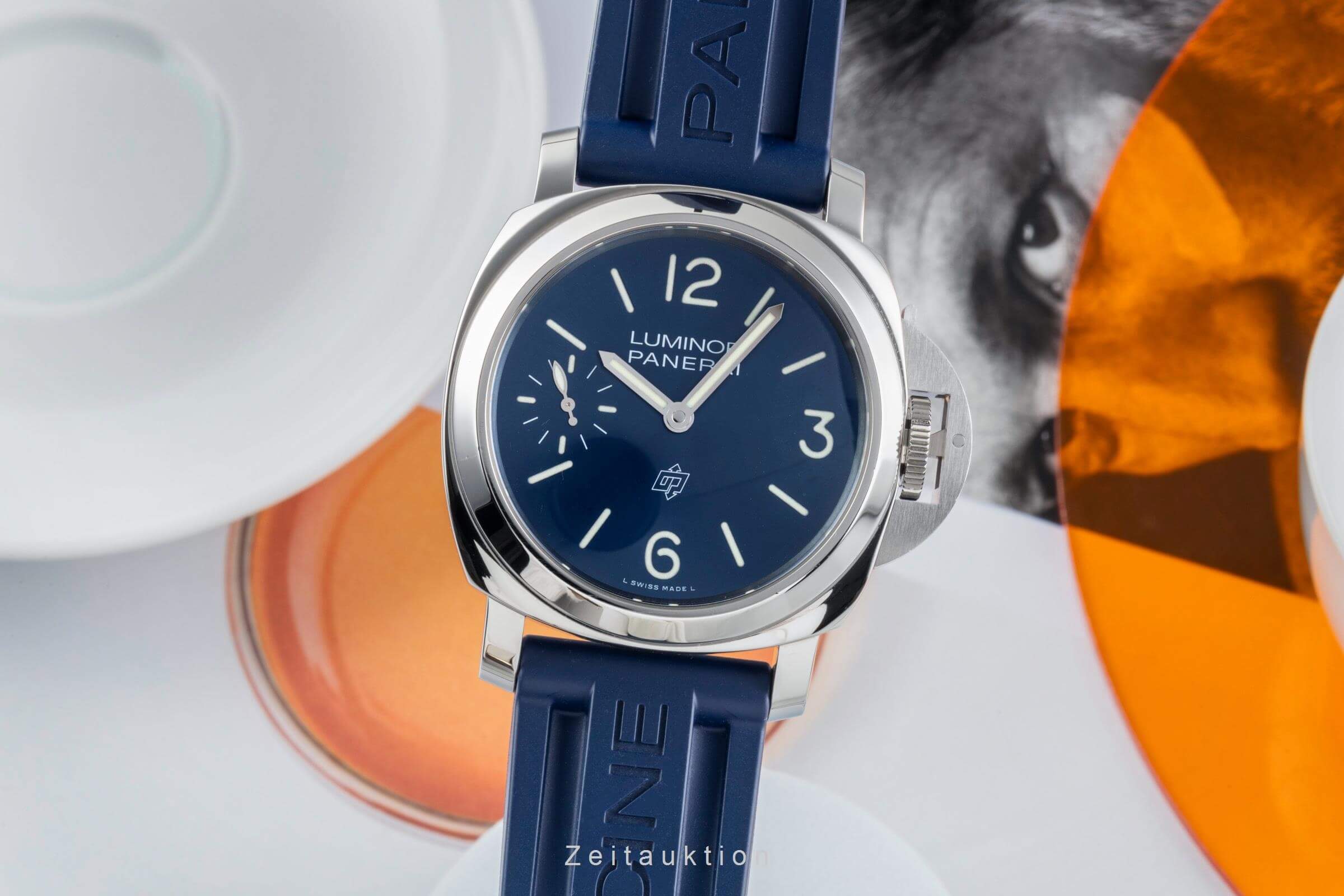 Panerai Luminor  steel manual winding men's watch PAM01085 LP: 6200EUR  [2403969]