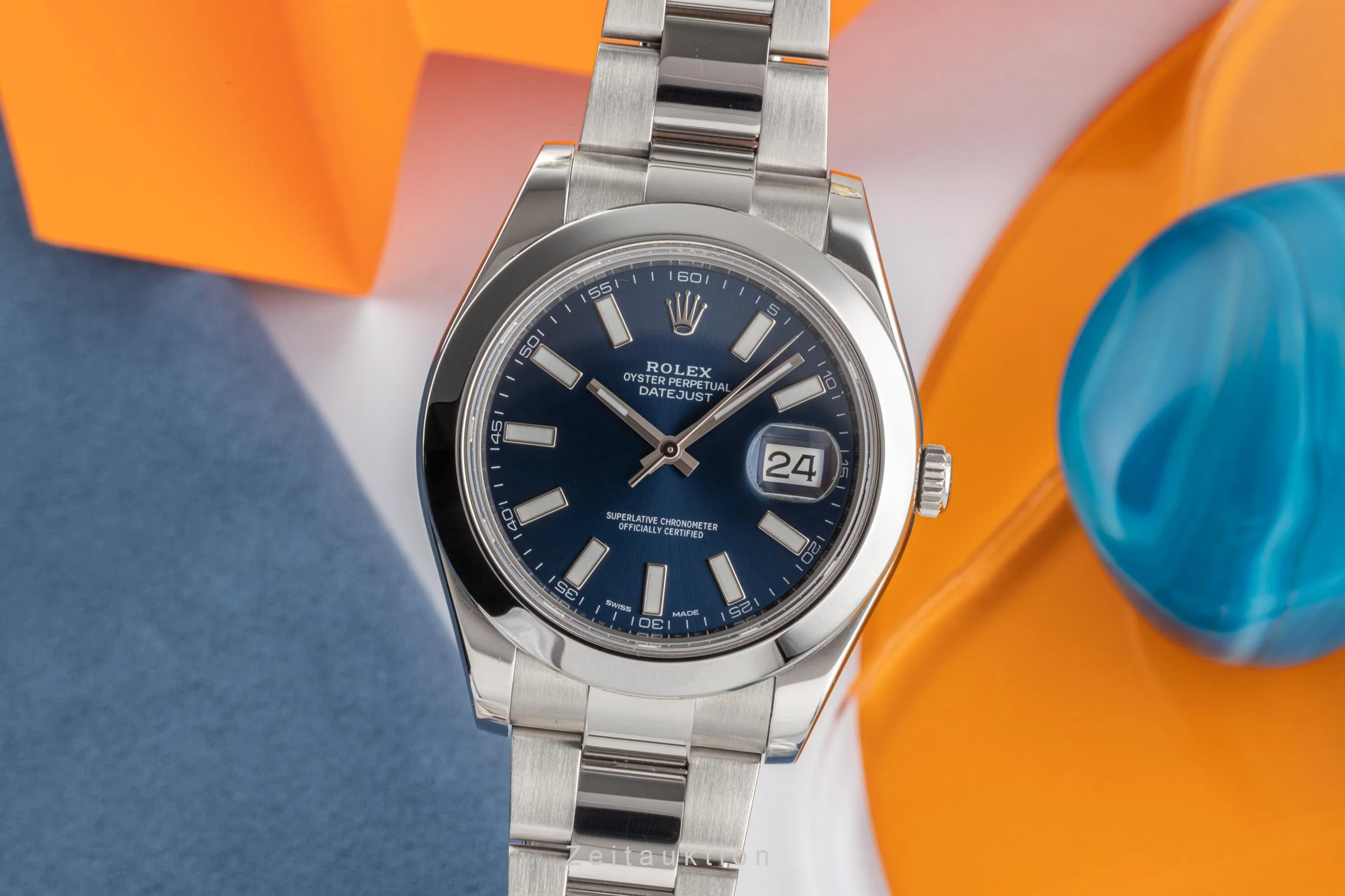 Rolex Datejust steel automatic men's watch 116300  [2207684]