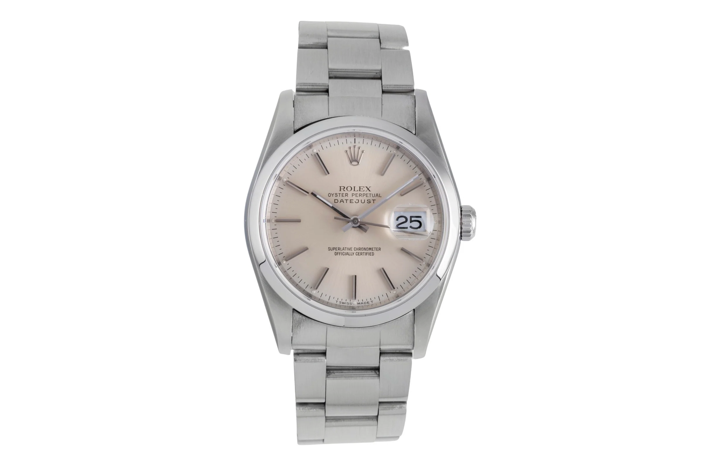 Rolex Datejust steel automatic men's watch 16200  [2507528]