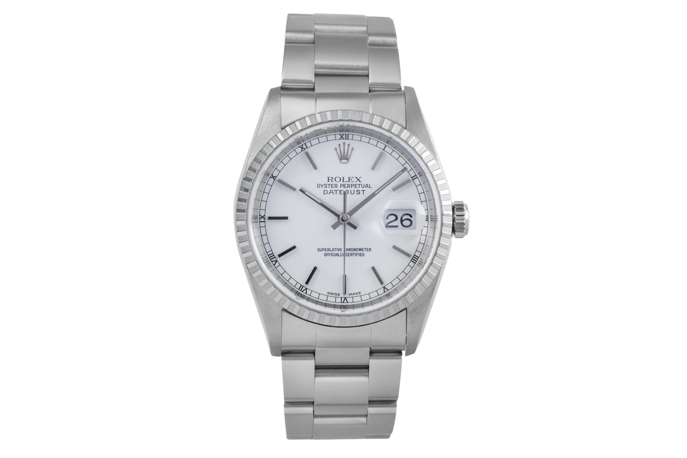 Rolex Datejust steel automatic men's watch 16220  [2504295]
