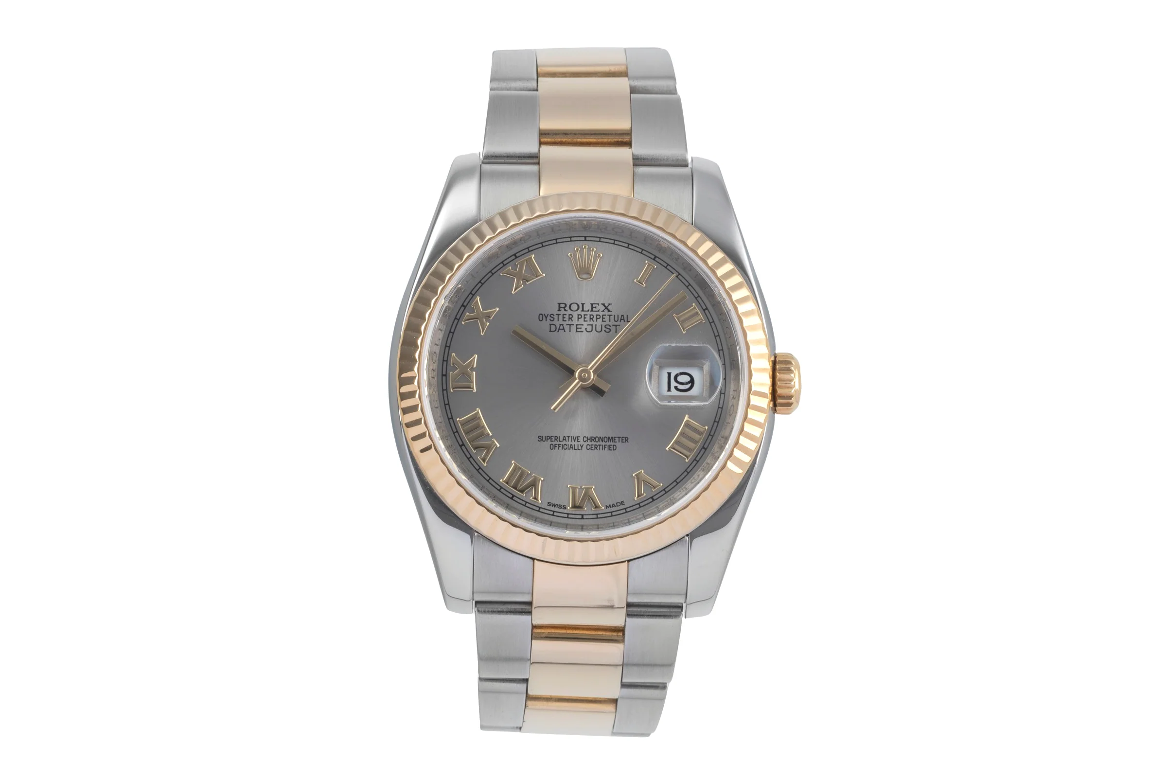 Rolex Datejust steel / gold automatic men's watch 116233  [2501341]