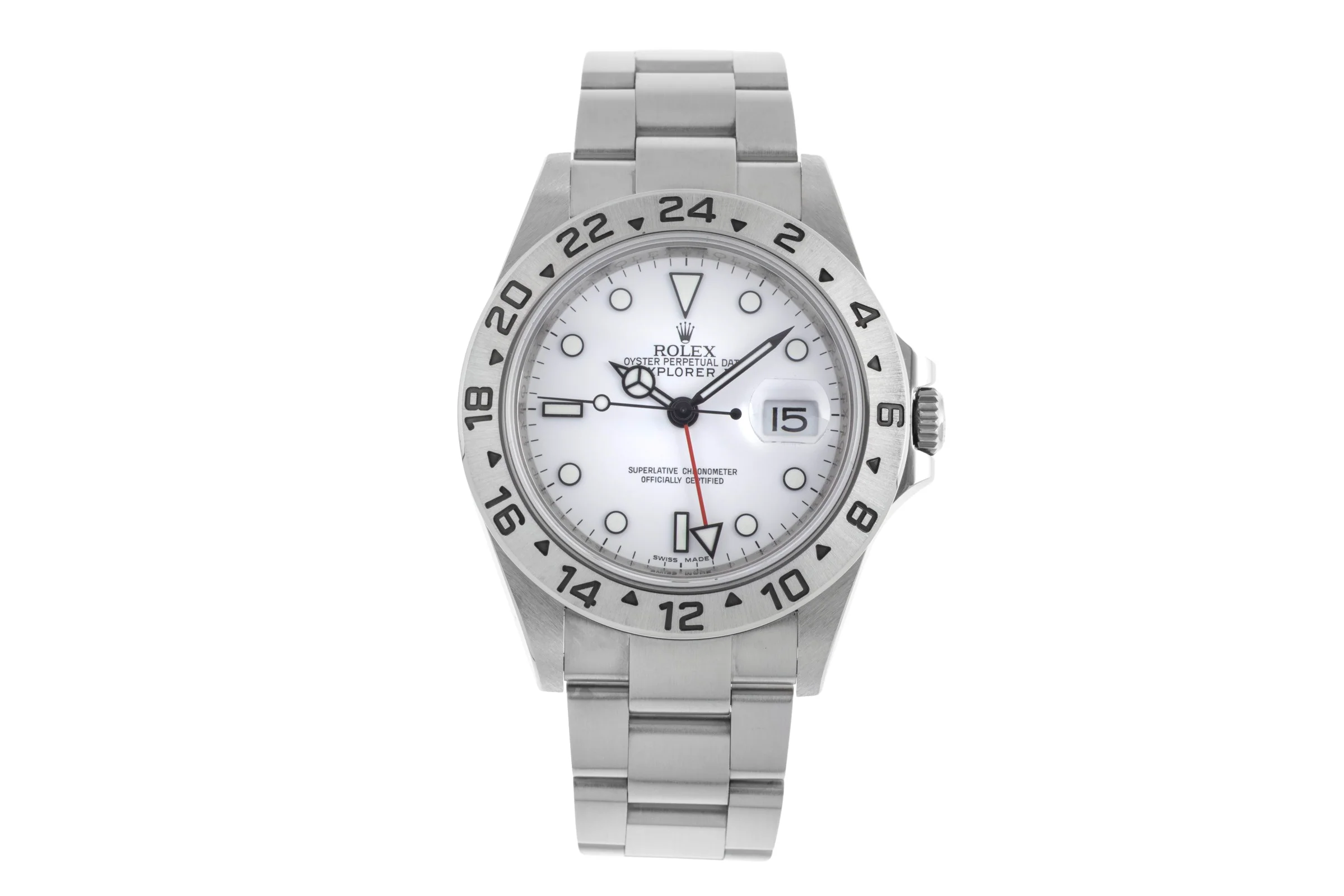 Rolex Explorer II steel automatic men's watch 16570  [2502014]