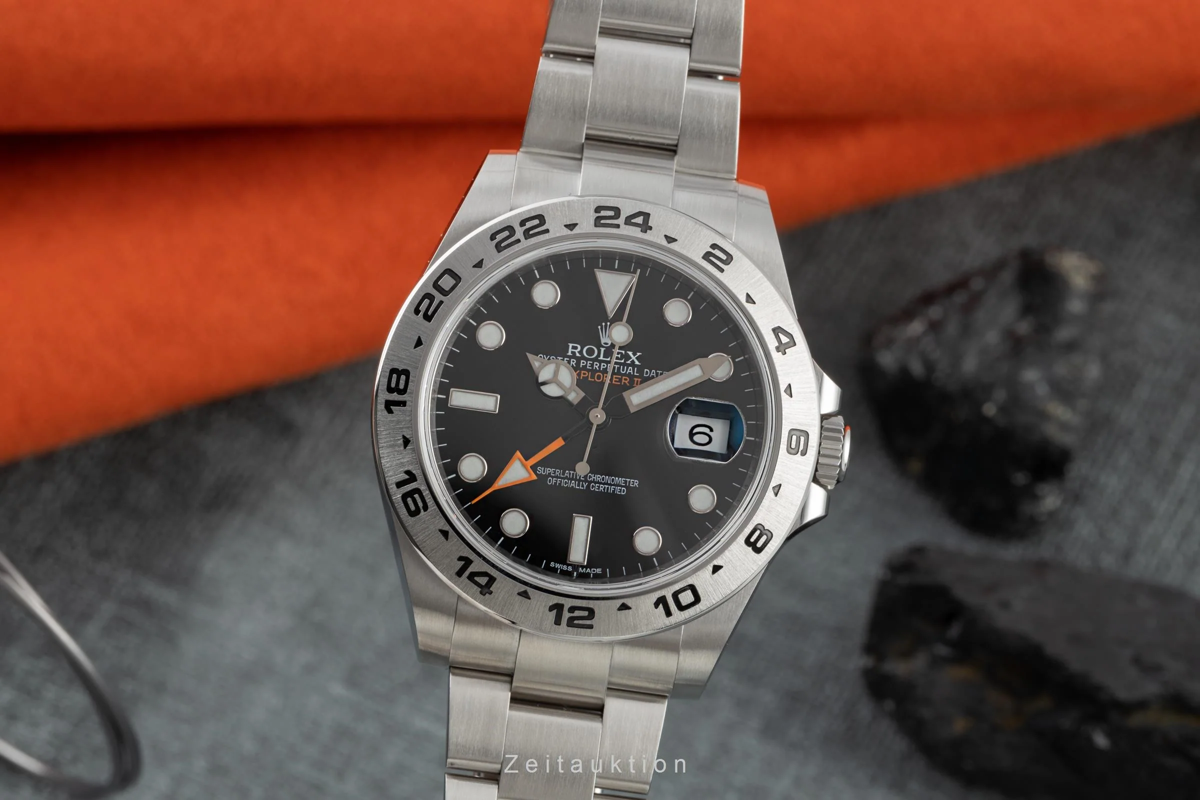 Rolex Explorer II steel automatic men's watch 216570  [2203230]