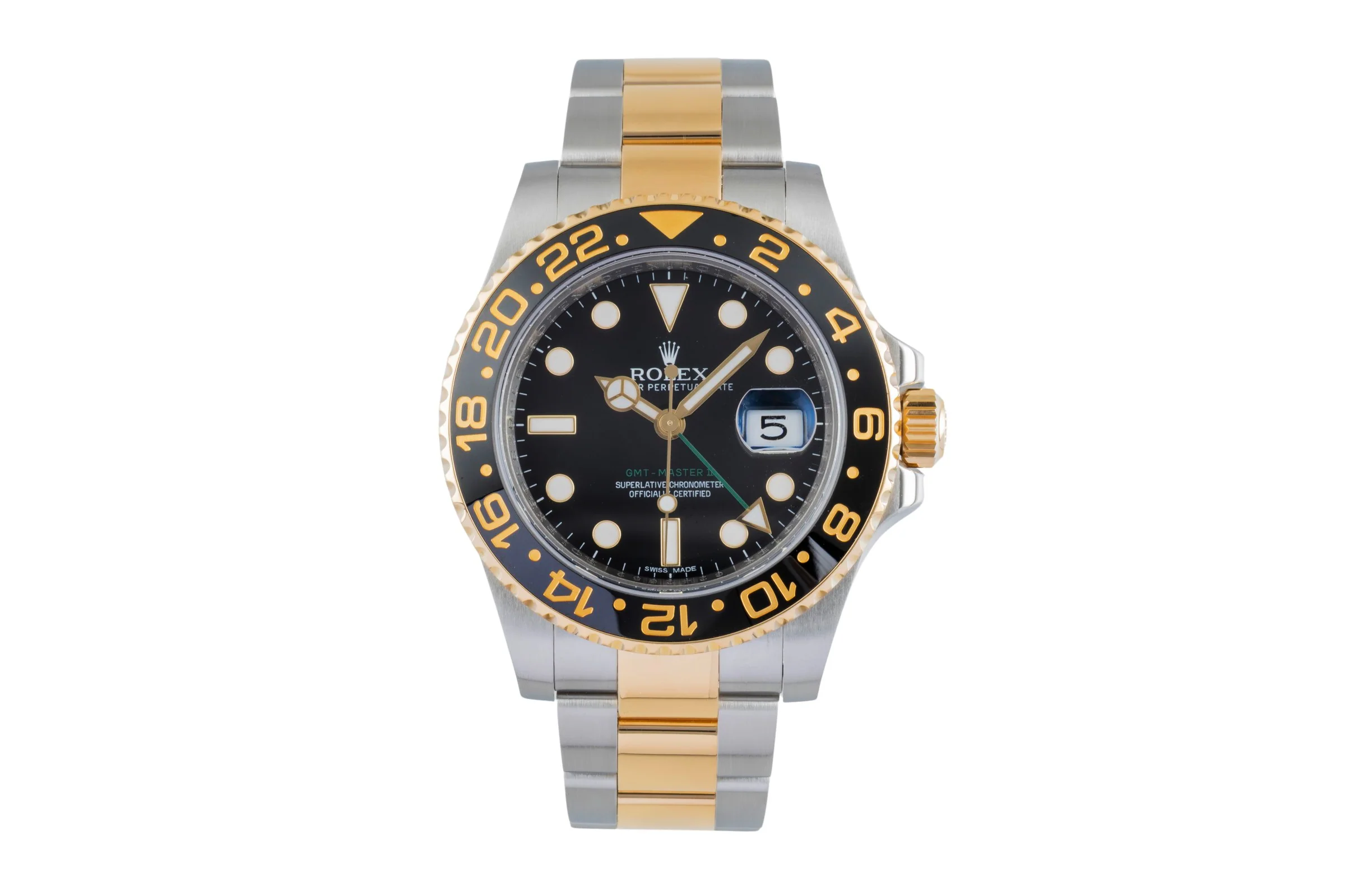 Rolex GMT-Master II steel / gold automatic men's watch 116713LN  [2506058]