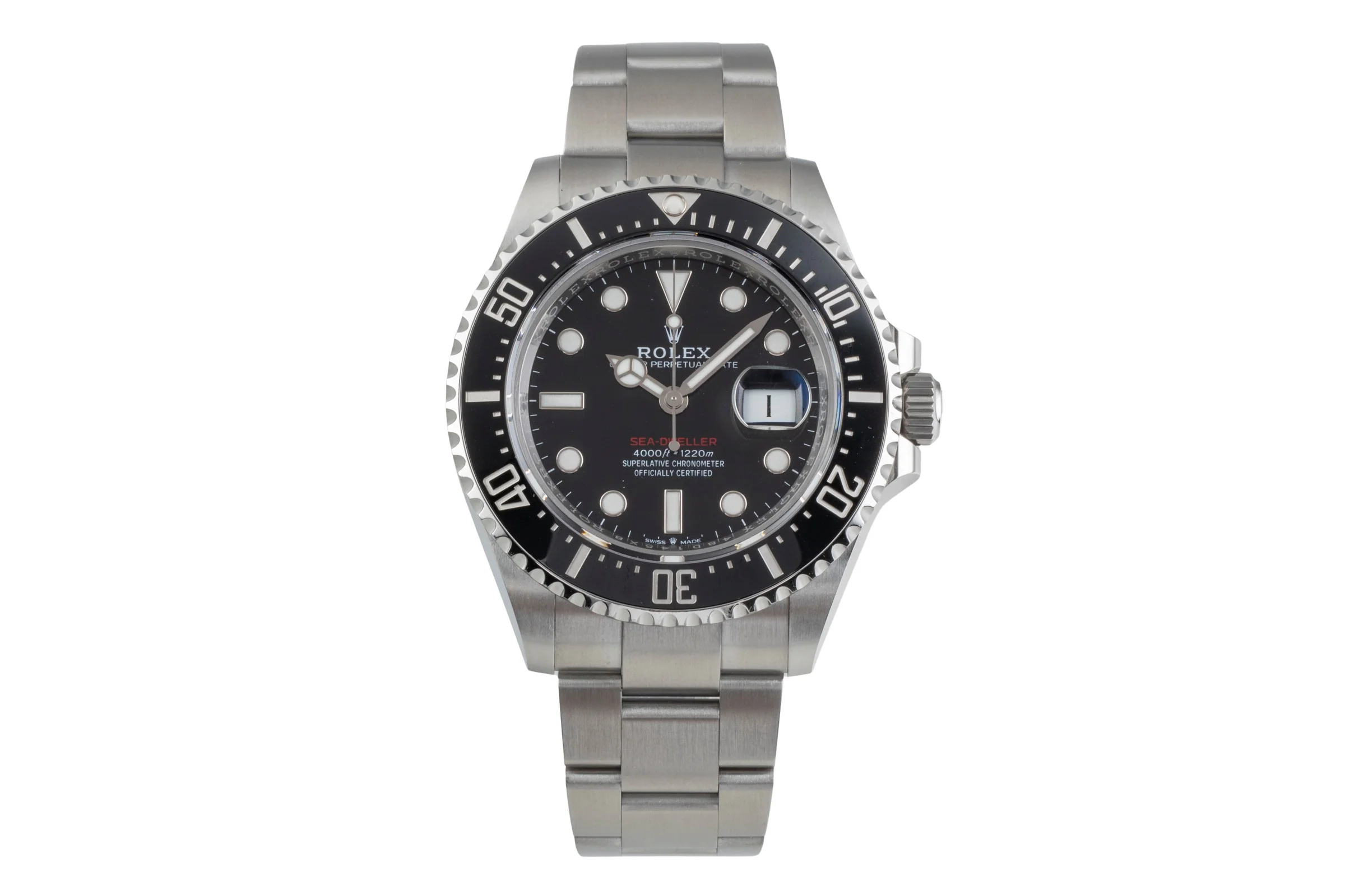 Rolex Sea-Dweller steel automatic men's watch 126600  [2501515]
