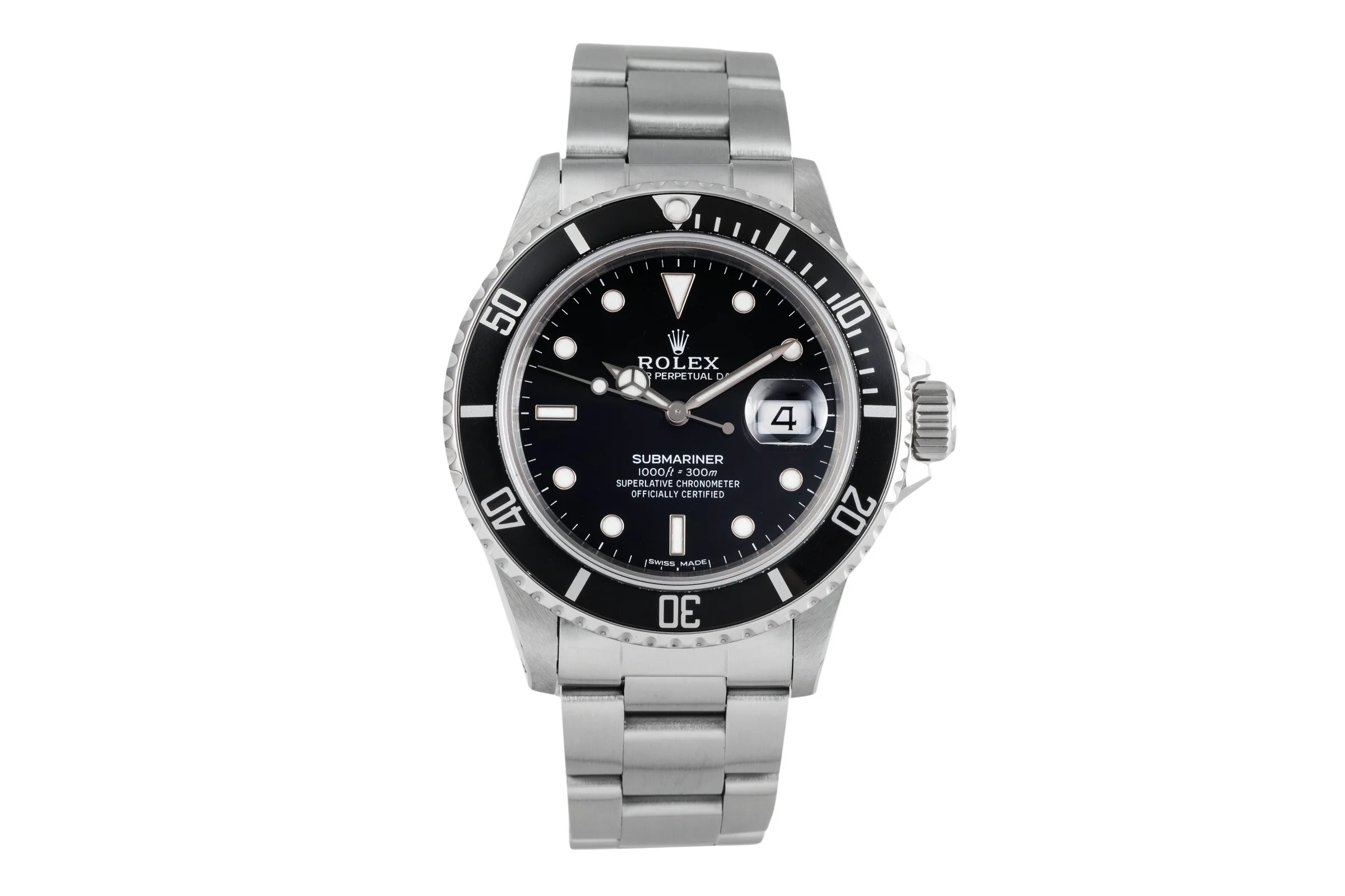 Rolex Submariner steel automatic men's watch 16800  [2503208]