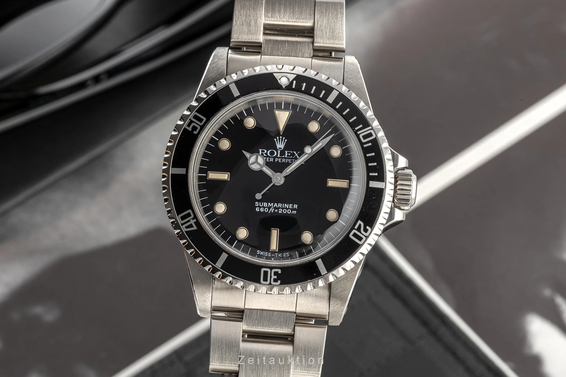 Rolex Submariner steel automatic men's watch 5513  [2304632]