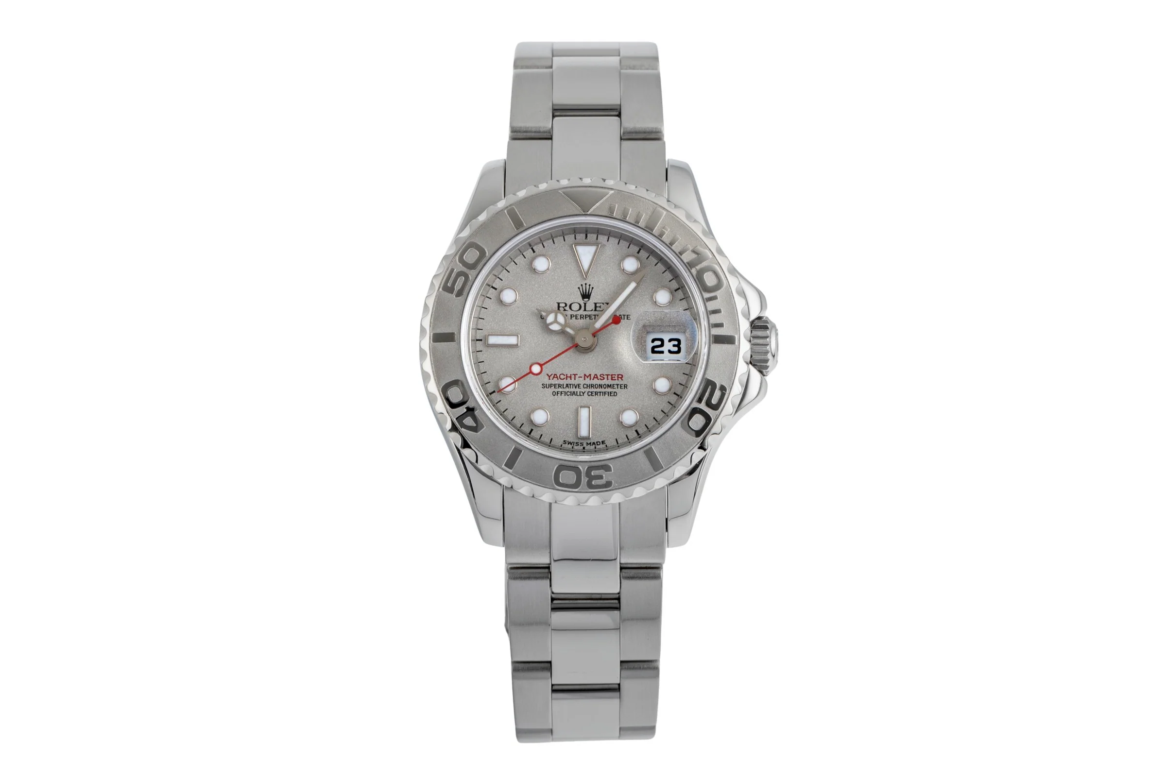 Rolex Yacht-Master steel / platinium automatic women's watch 169622  [2504418]