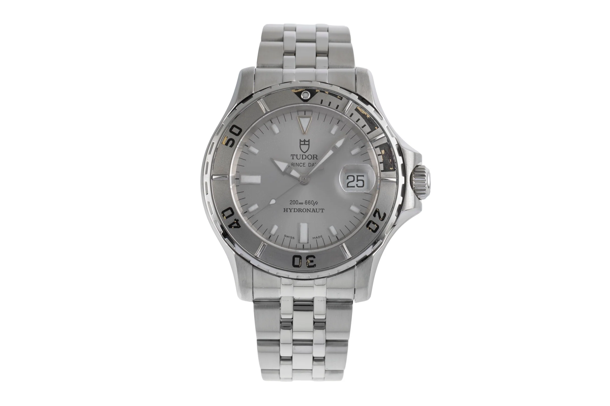 Tudor Hydronaut steel automatic men's watch 89190 P  [2503611]